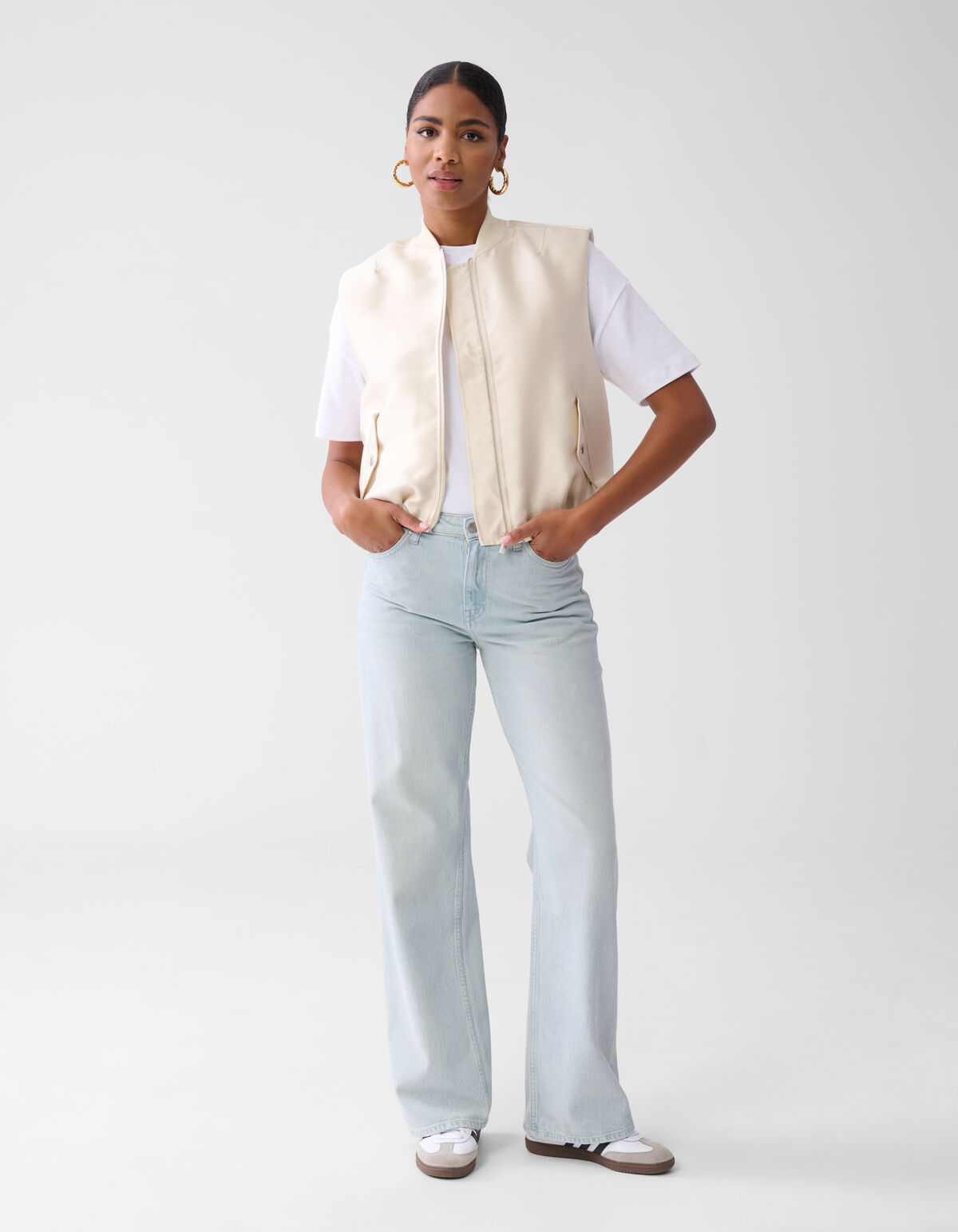 Wide Leg Jeans Lichtblauw SHOEBY WOMEN