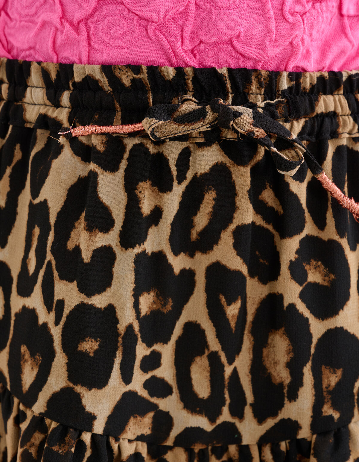 Leopard Print Rok Bruin SHOEBY GIRLS