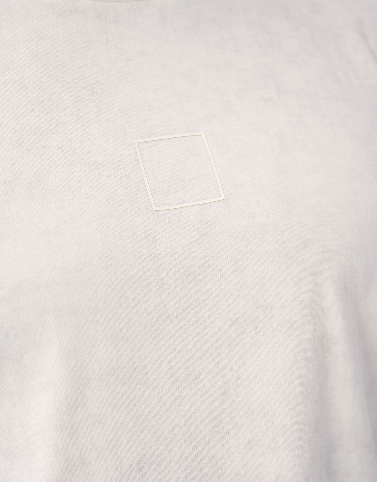 Printed T-shirt Gebroken Wit SHOEBY MEN