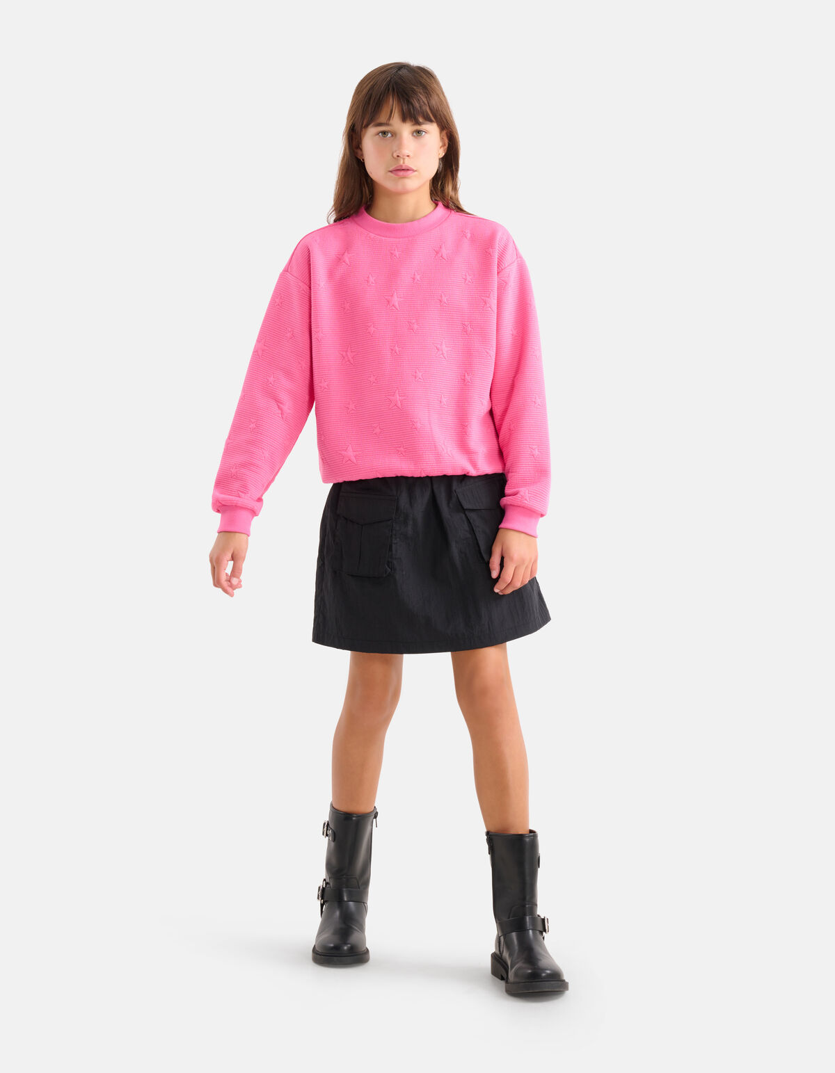Sterren Sweater Roze SHOEBY GIRLS