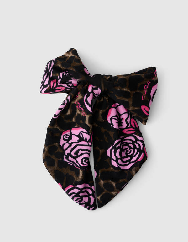 Rose Strik Clip Bruin SHOEBY ACCESSOIRES