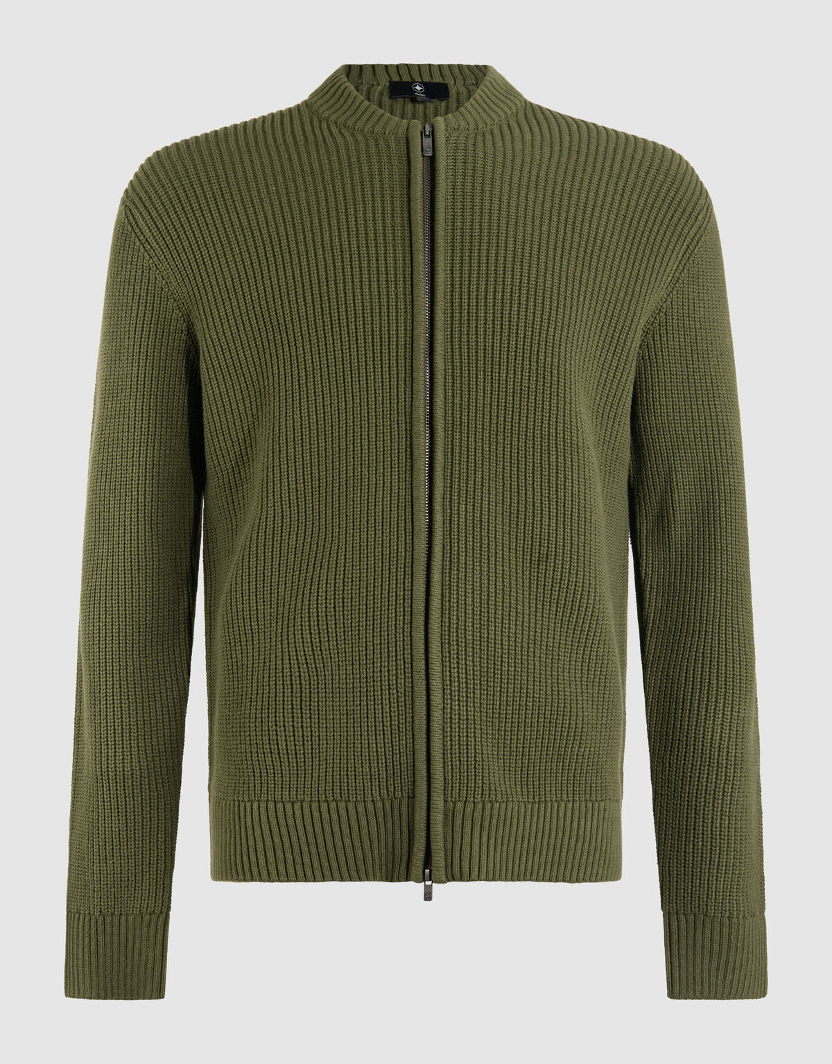 Gebreid Bomber Jack Khaki SHOEBY MEN