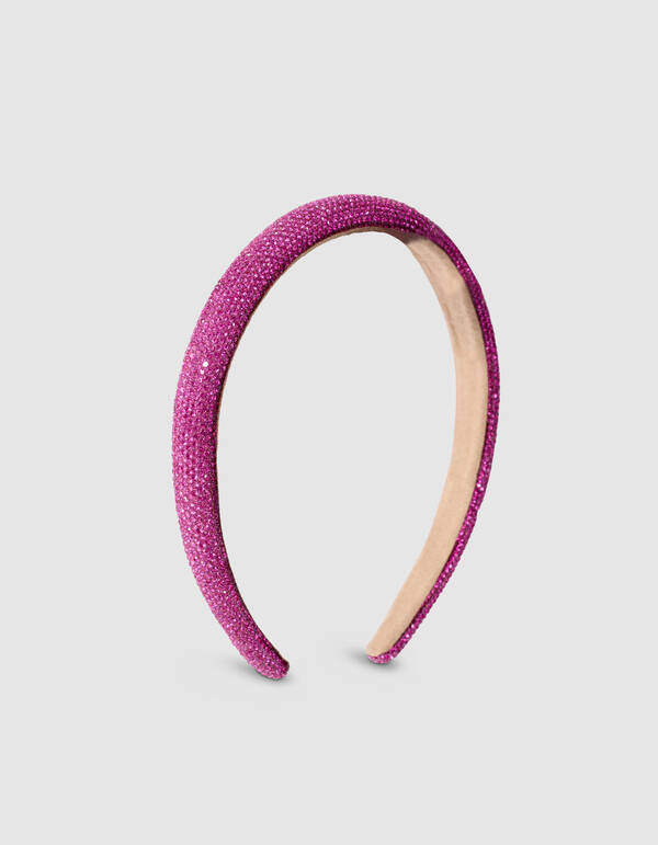 Strass Haarband Roze SHOEBY ACCESSOIRES
