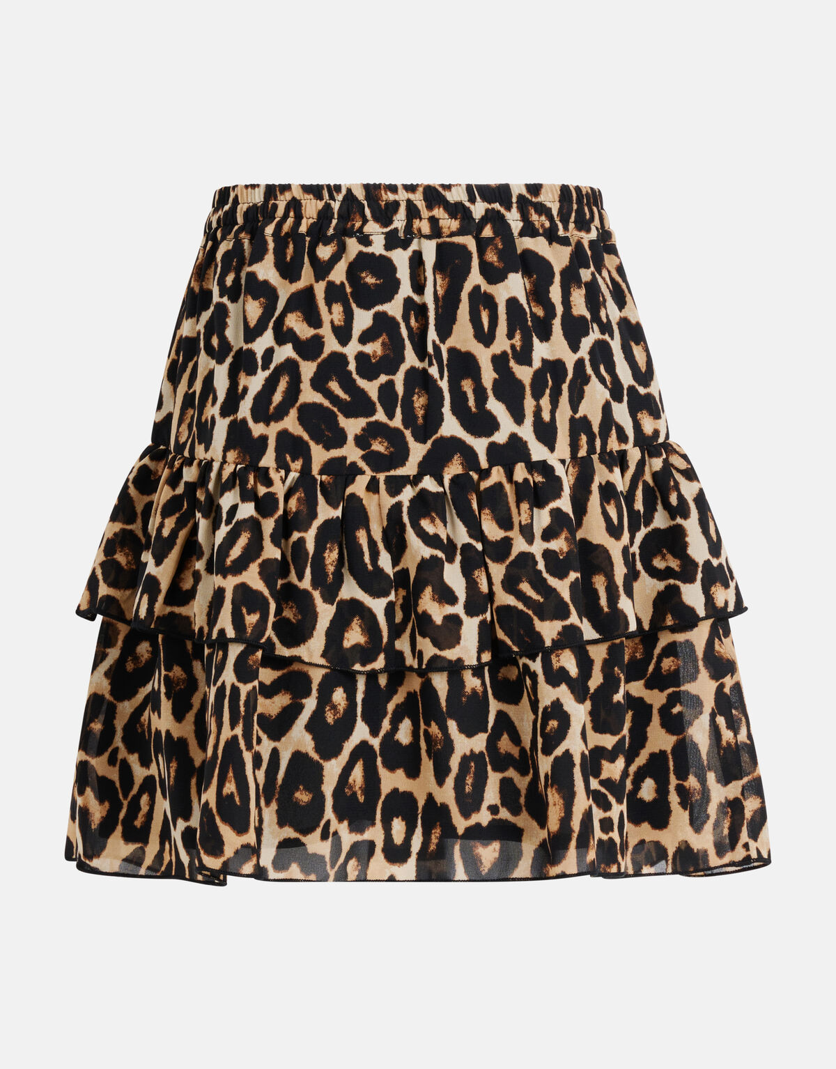 Leopard Print Rok Bruin SHOEBY GIRLS