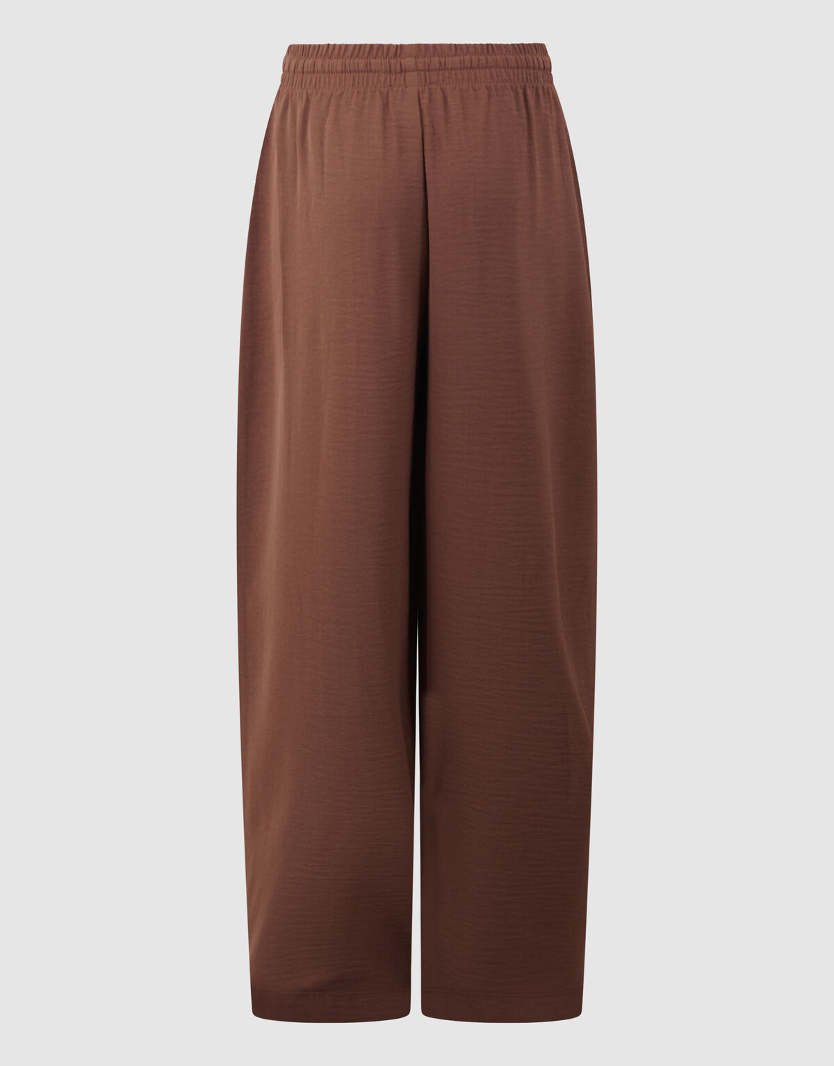 Twist Wide Leg Broek Bruin SHOEBY GIRLS