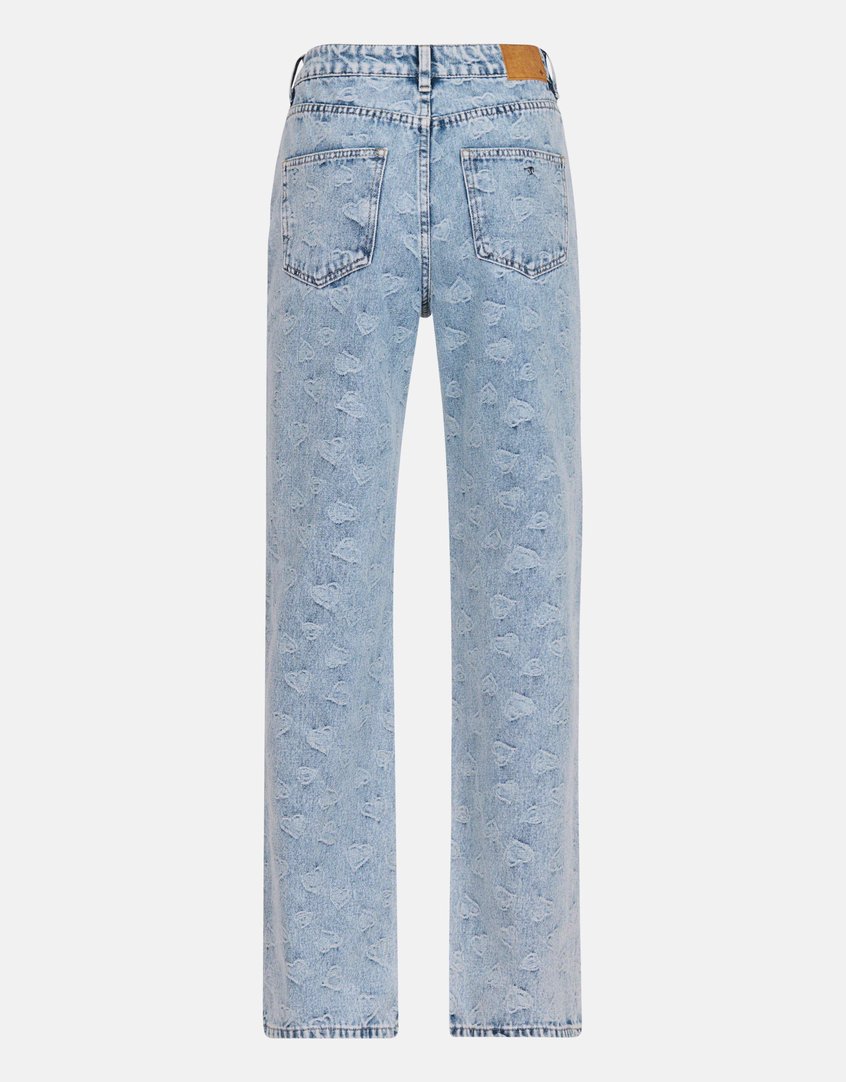 Jacquard Straight Fit Jeans Bleached SHOEBY WOMEN