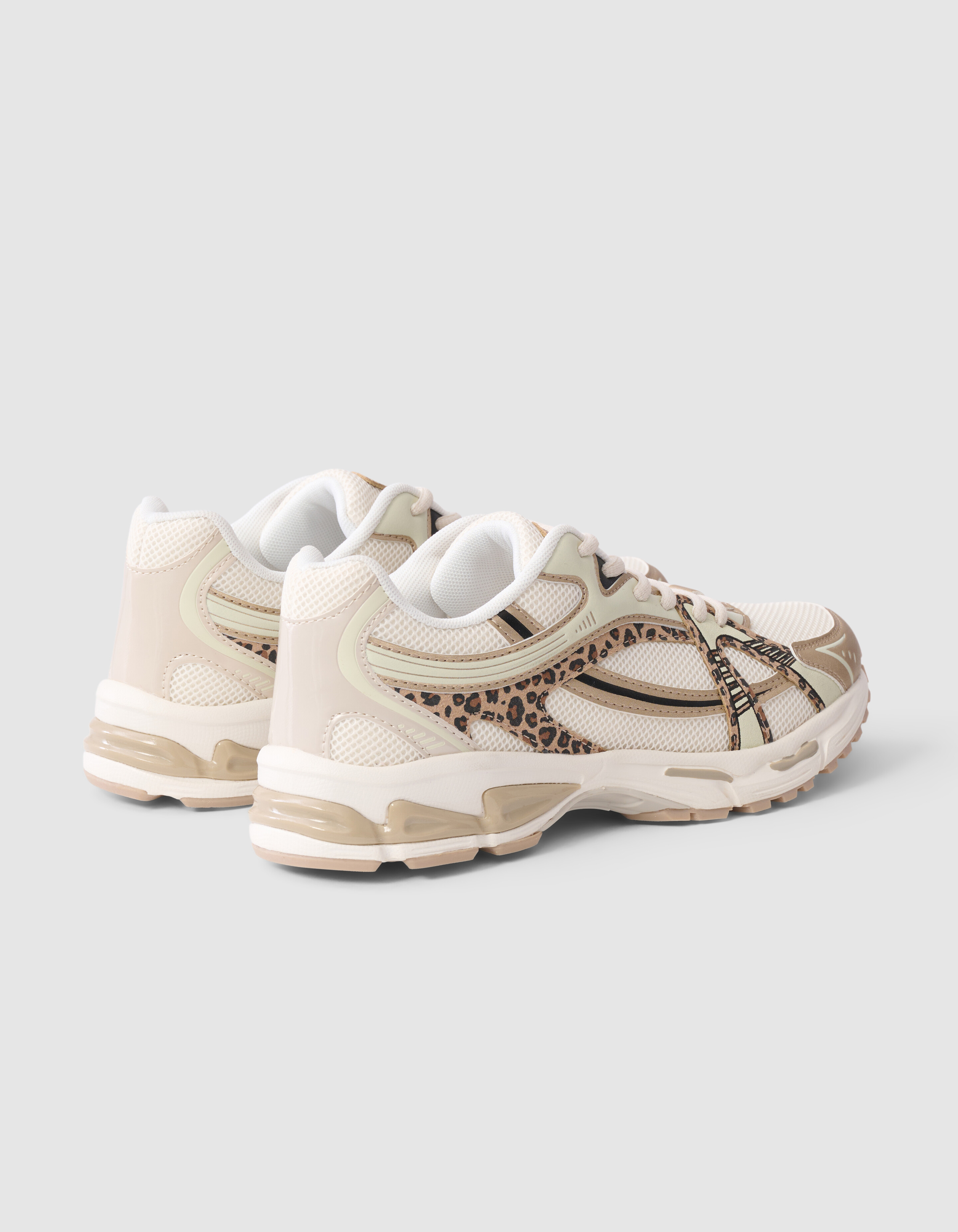 Leopard Sneakers Zand SHOEBY SHOES