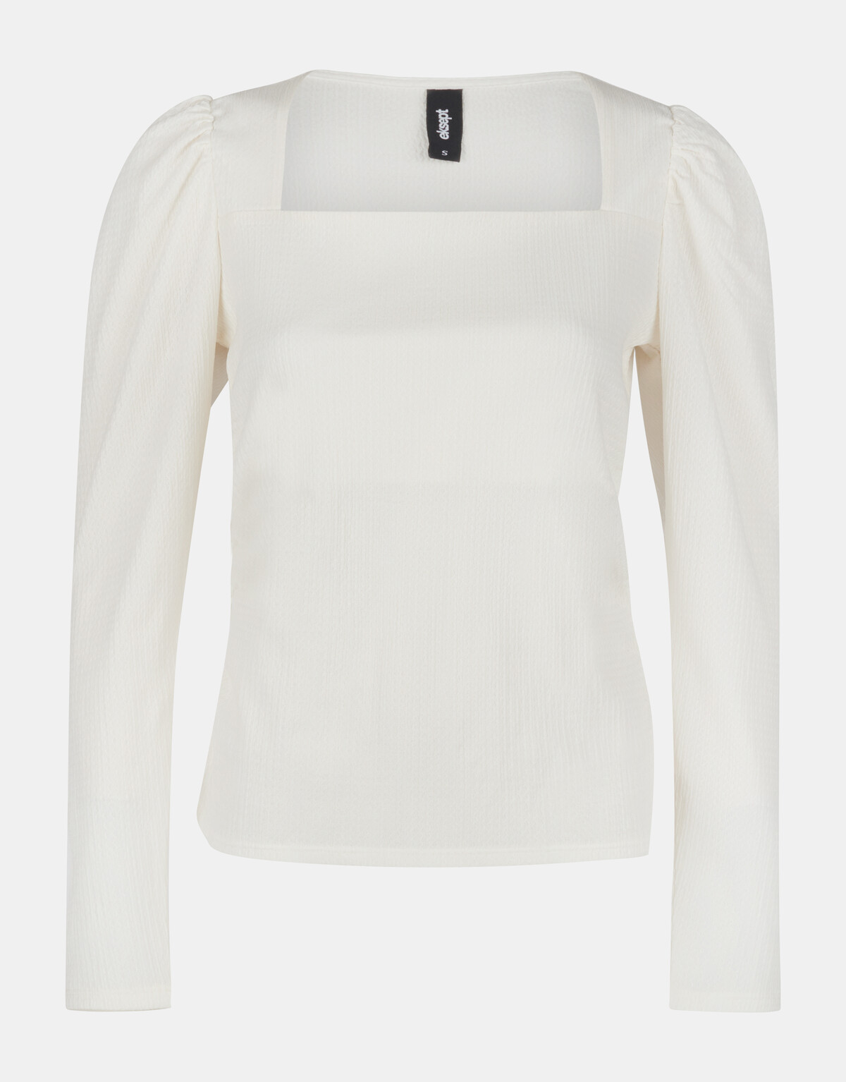 Crinkle Poff Top Eksept