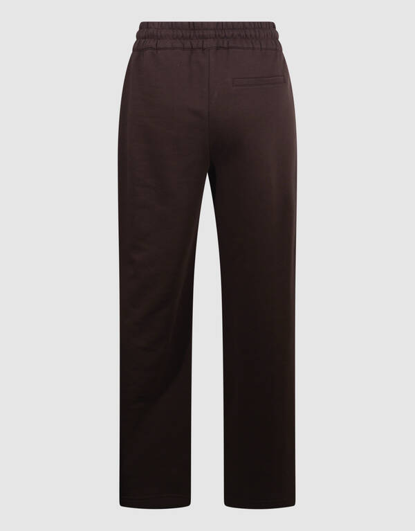 Wide Leg Jogger Broek Bruin SHOEBY WOMEN