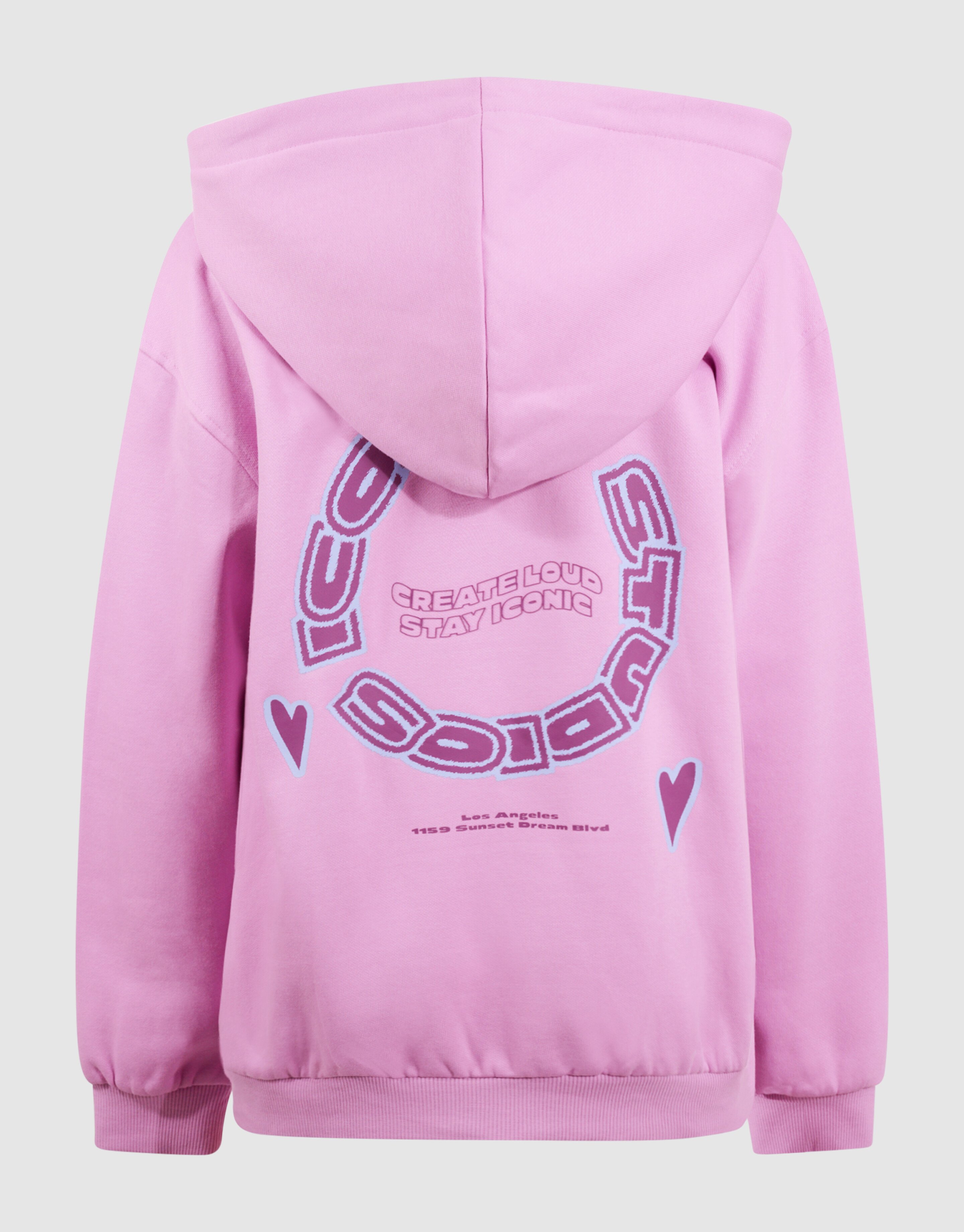 Heart Artwork Vest Roze SHOEBY GIRLS