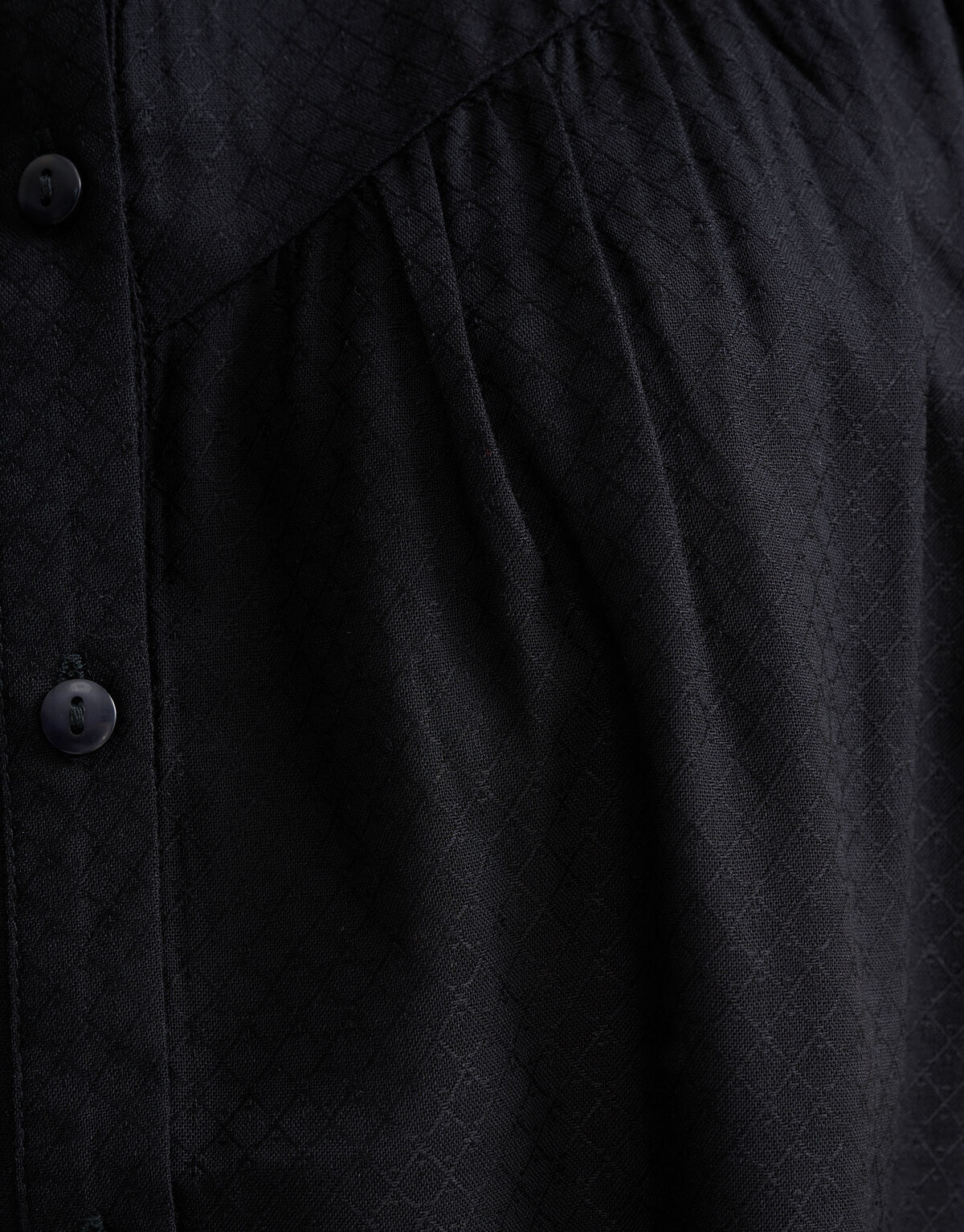 Relaxed Fit Top Zwart SHOEBY WOMEN