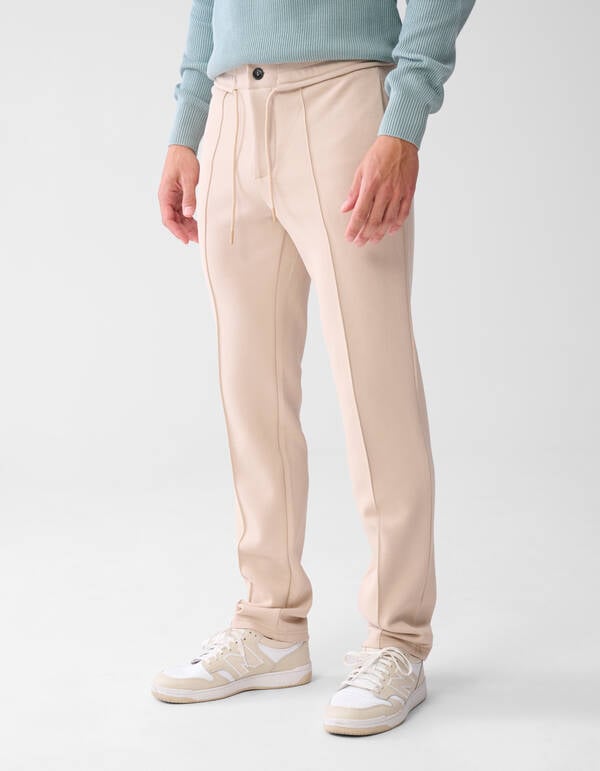 Pique Broek Beige SHOEBY MEN