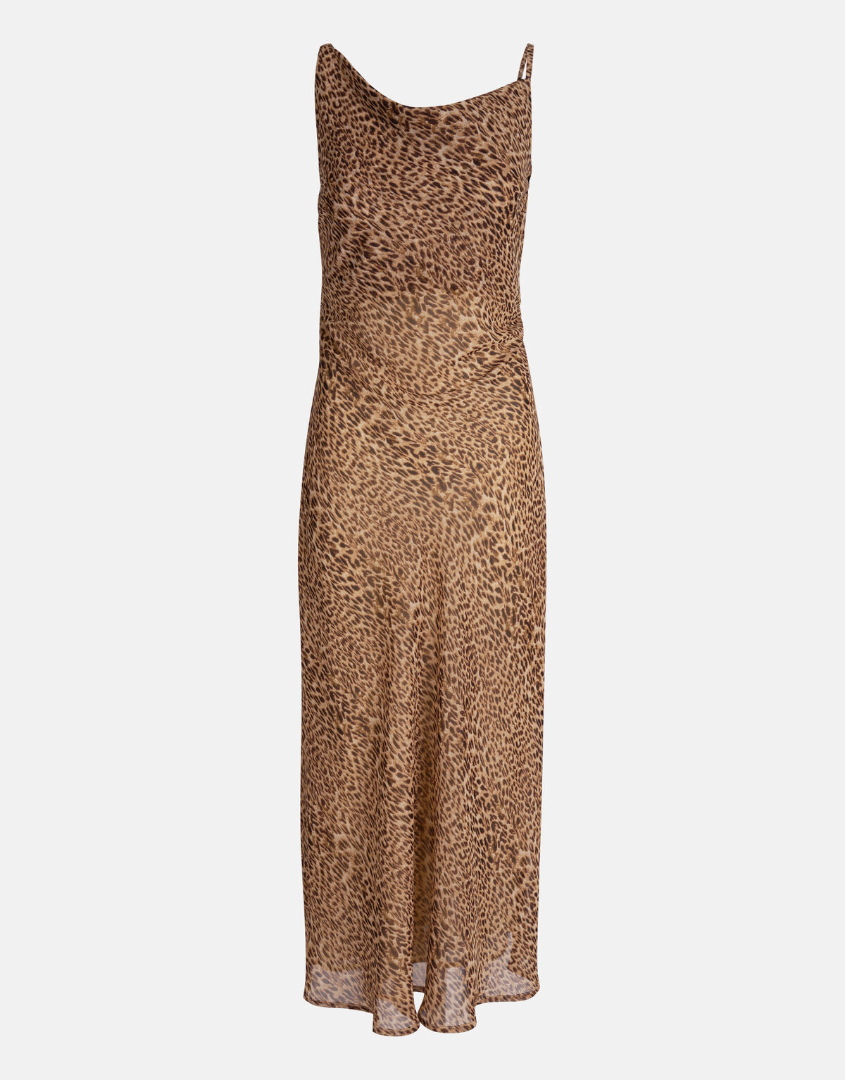 Cheetah Sleek Jurk Bruin SHOEBY WOMEN