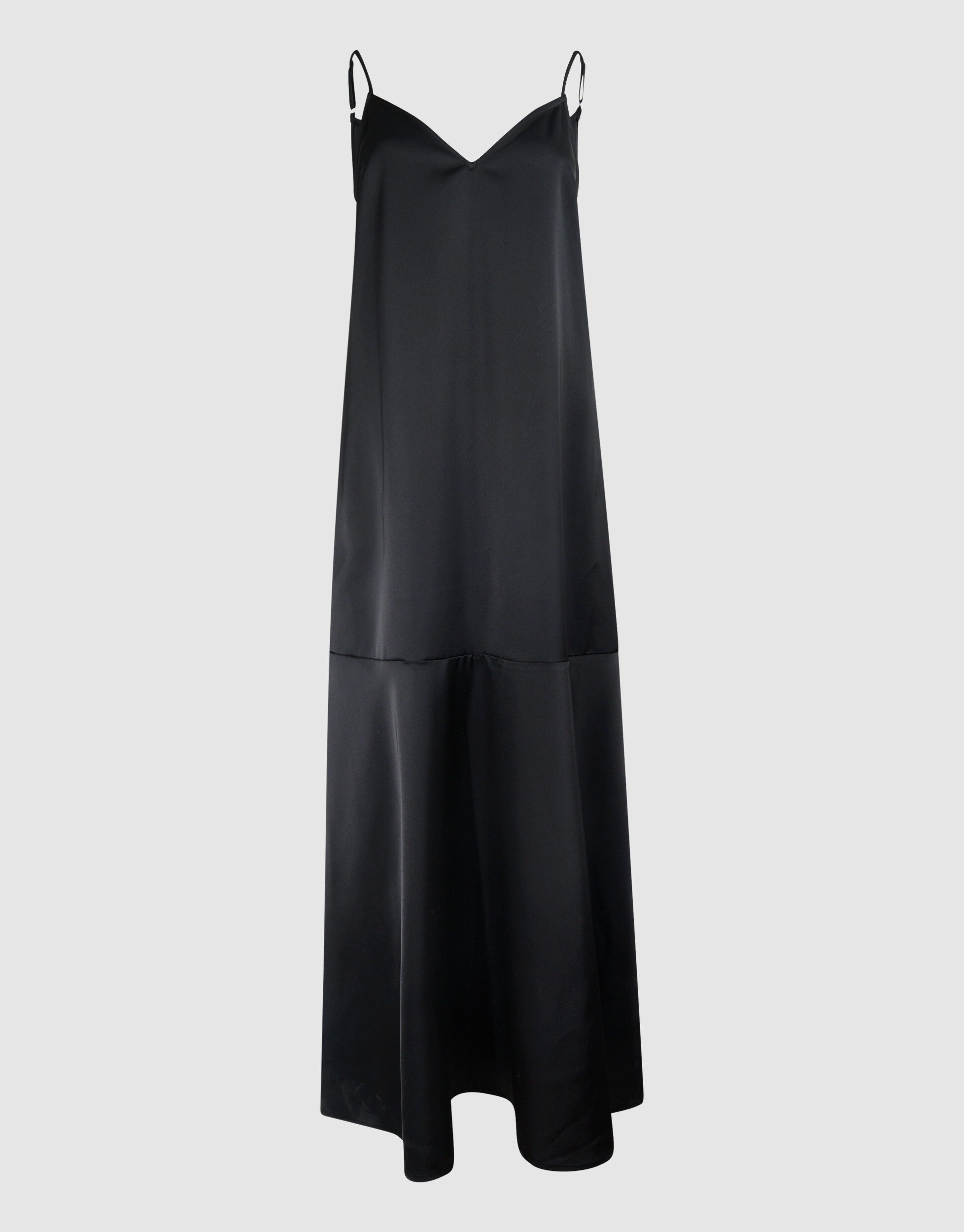 Satijnen Maxi Jurk Zwart By Lonneke SHOEBY WOMEN