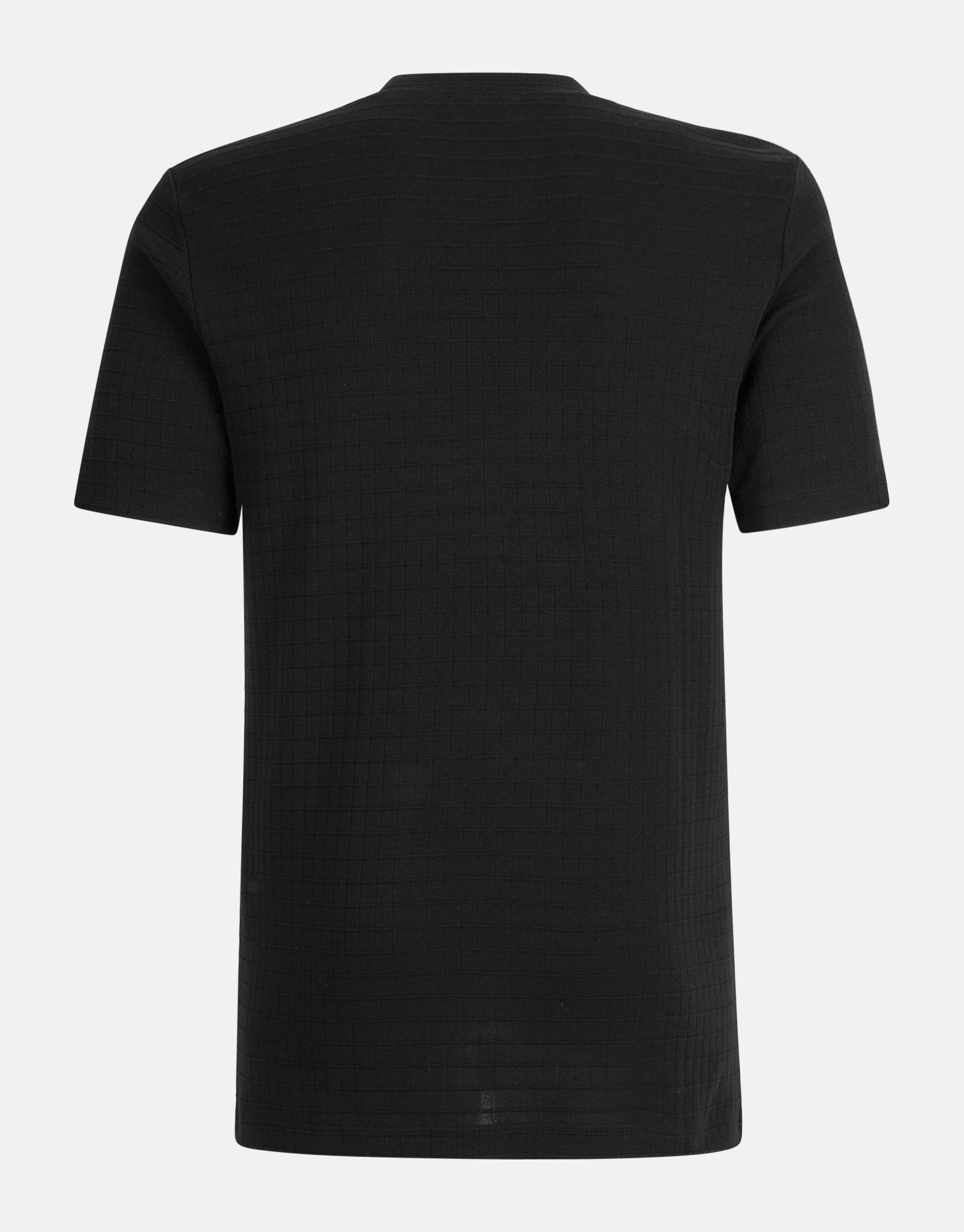 Structuur T-shirt Zwart SHOEBY MEN