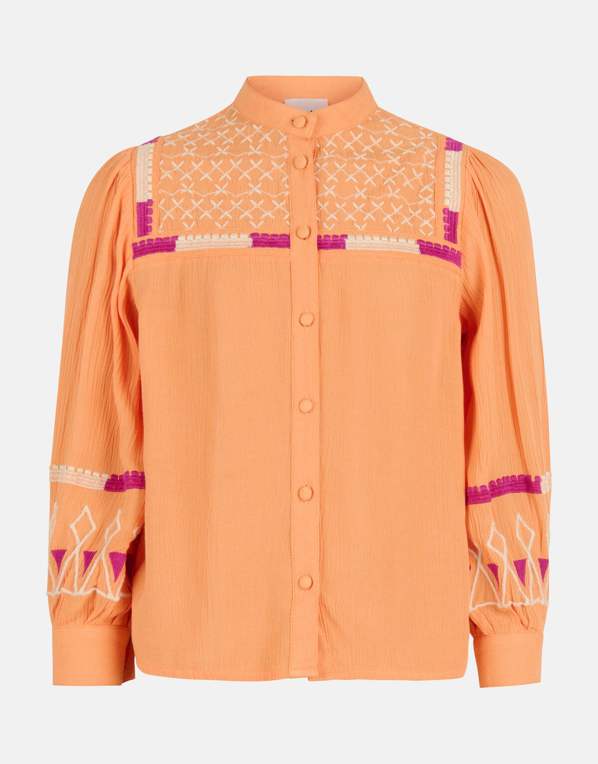 Embroidery Blouse Oranje SHOEBY GIRLS