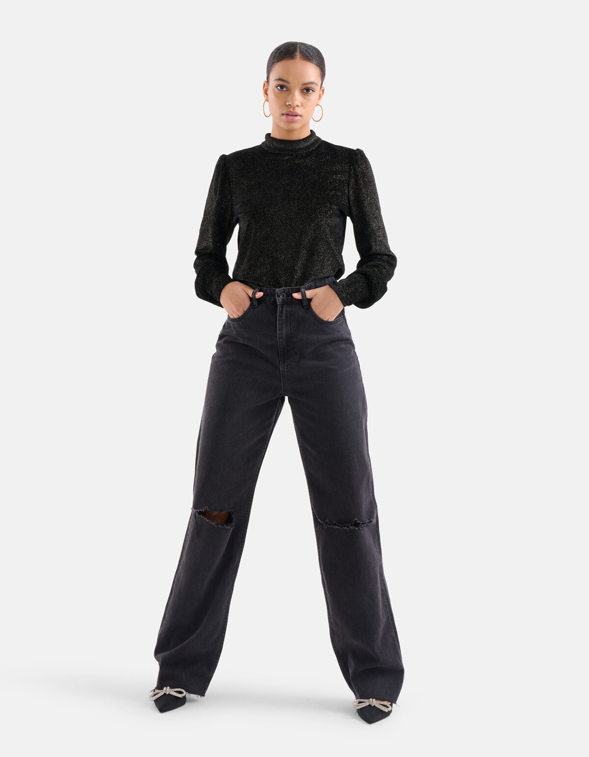 Goldie Turtle Neck Top EKSEPT