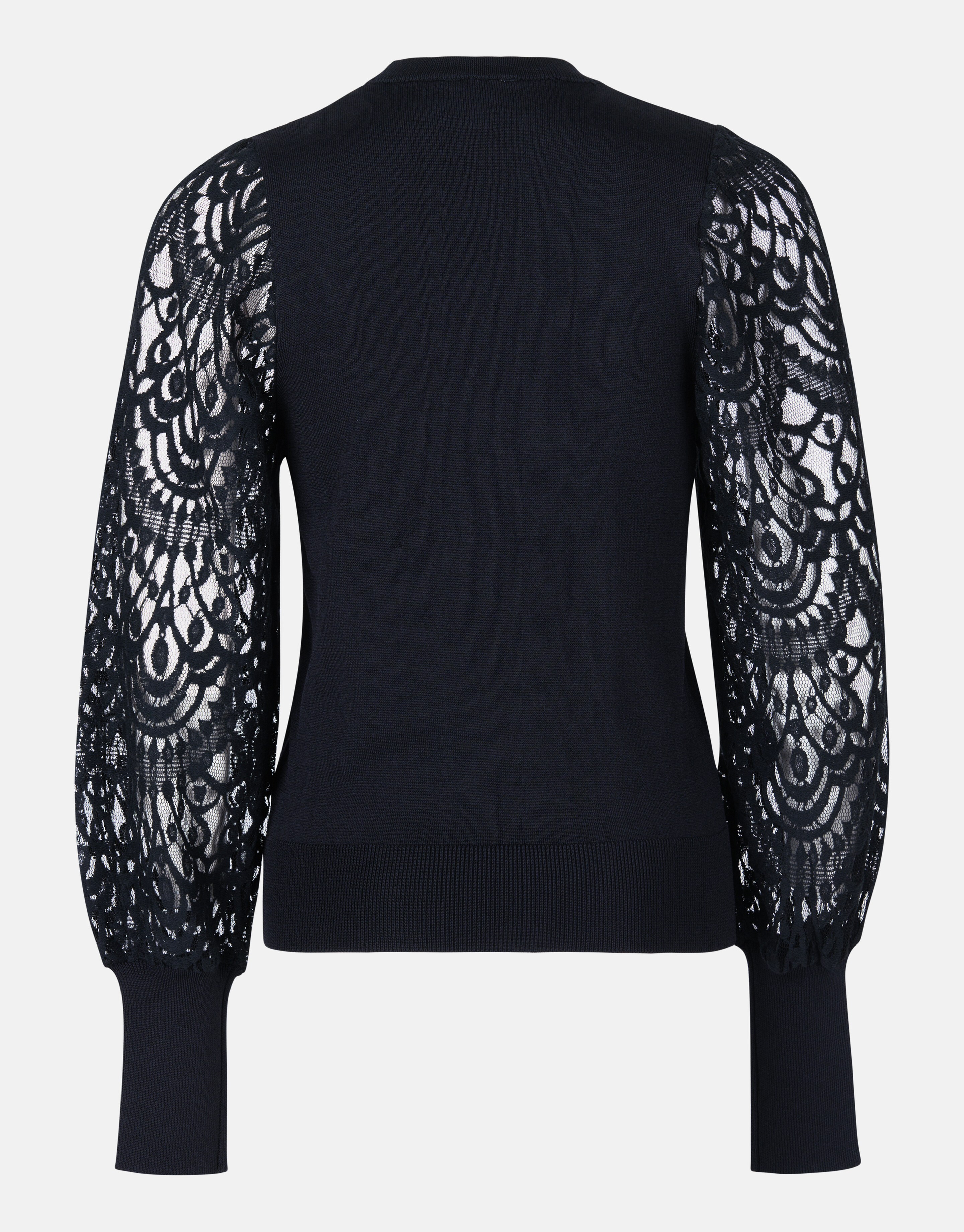 Kanten Mouwen Top Zwart SHOEBY WOMEN