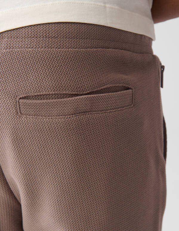 Structuur Short Lichtbruin SHOEBY MEN