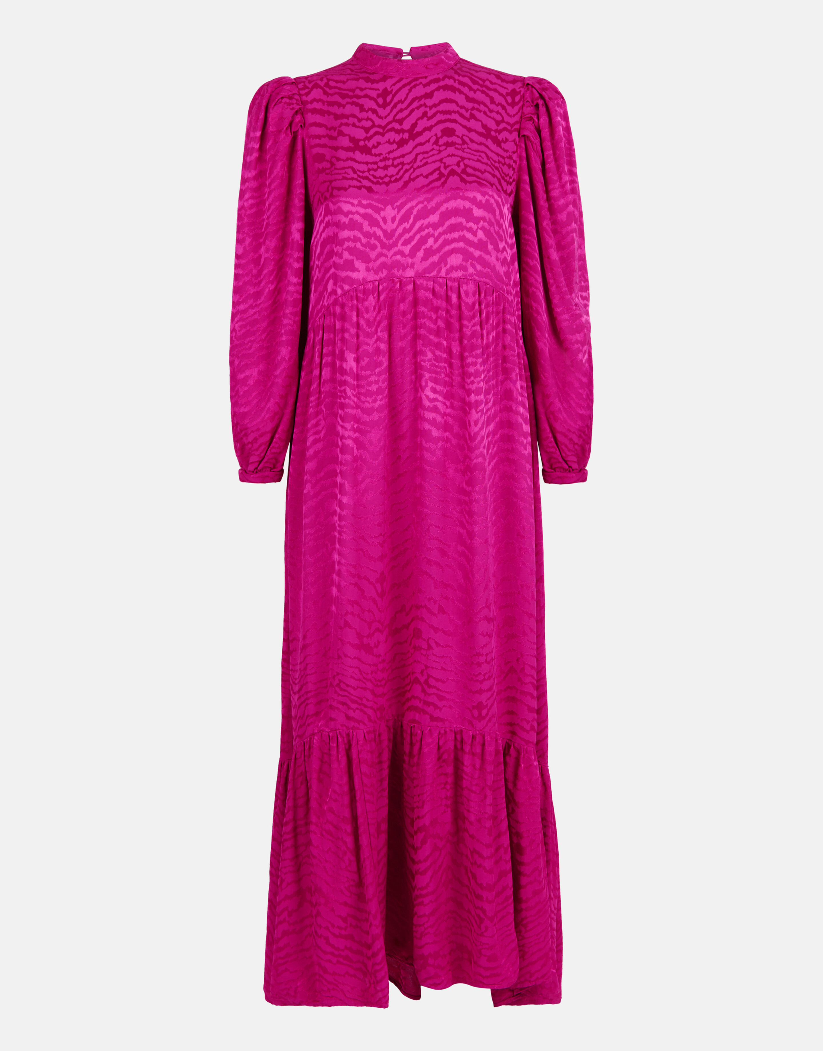 Jacquard Maxi Jurk Roze SHOEBY WOMEN
