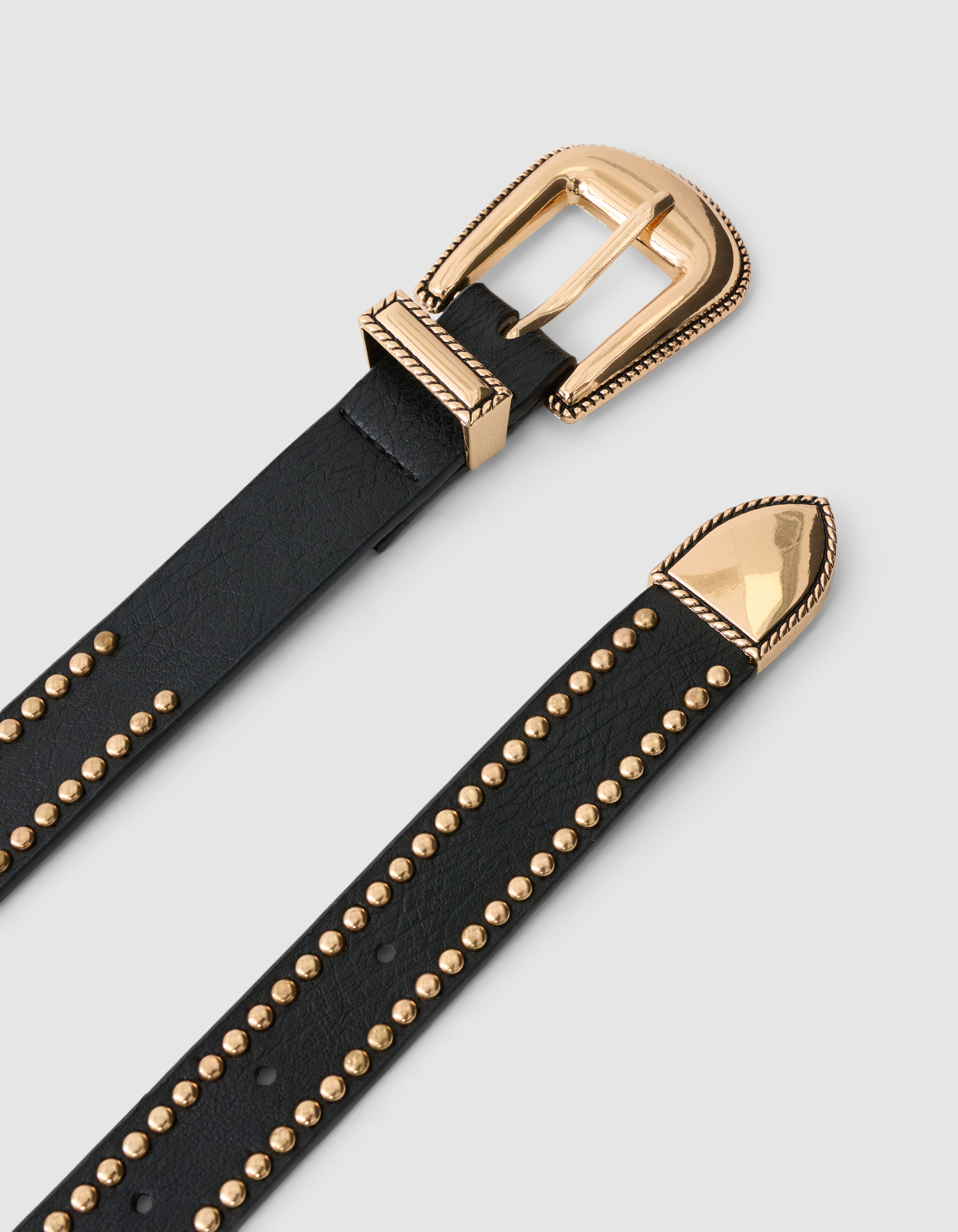 Studs Riem Zwart SHOEBY ACCESSOIRES