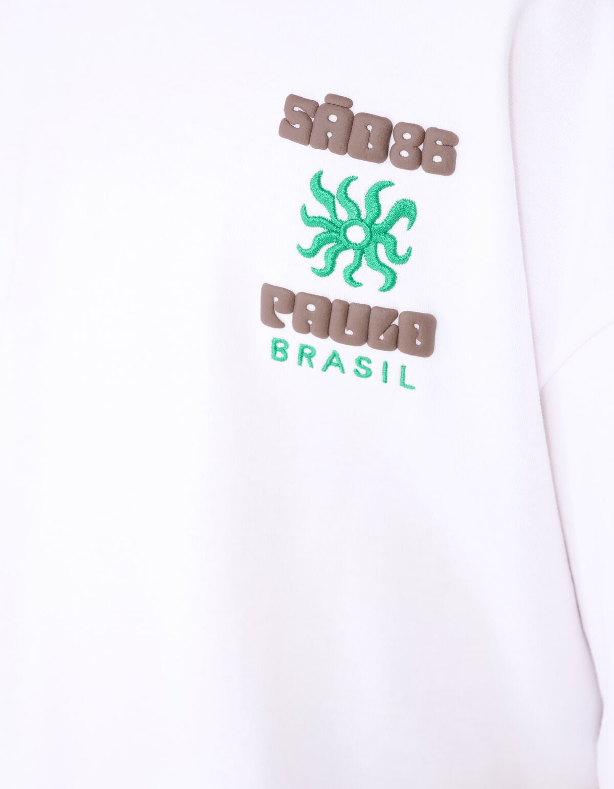 Sao Paolo Artwork T-shirt Wit SHOEBY BOYS