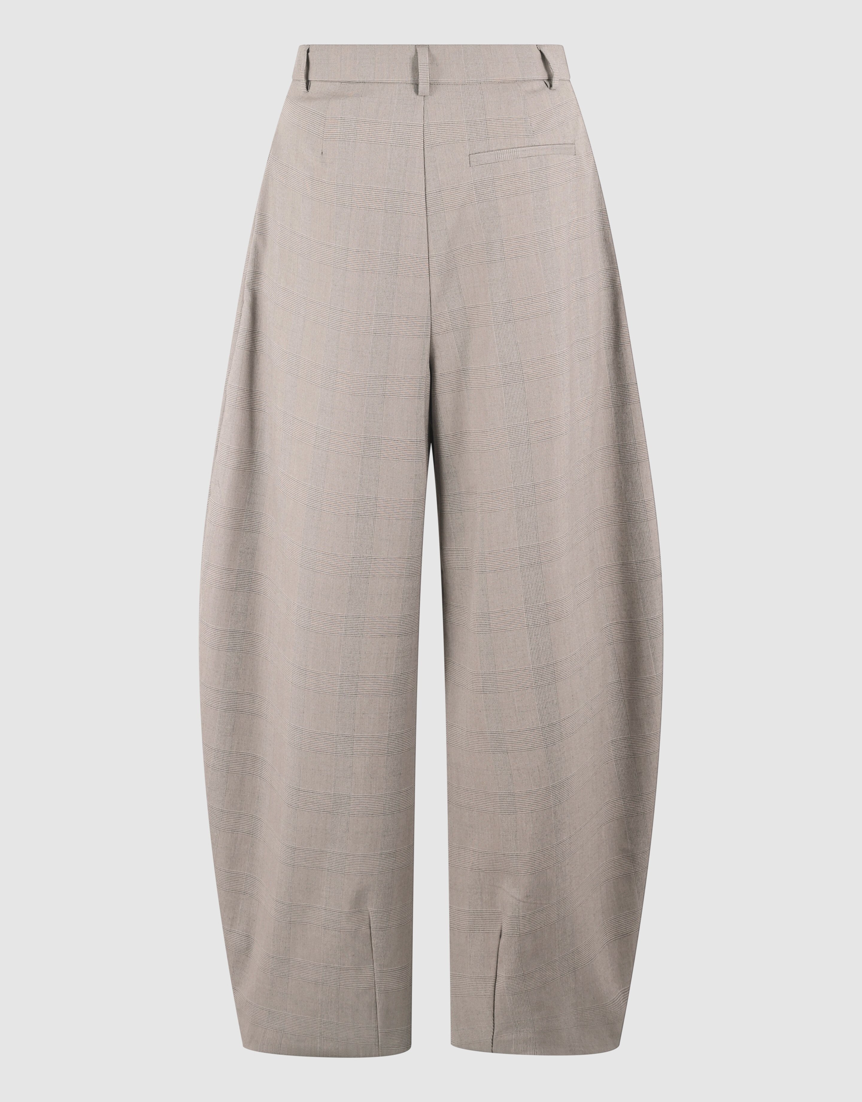 Ruiten Barrel Fit Broek Lichtgrijs SHOEBY WOMEN