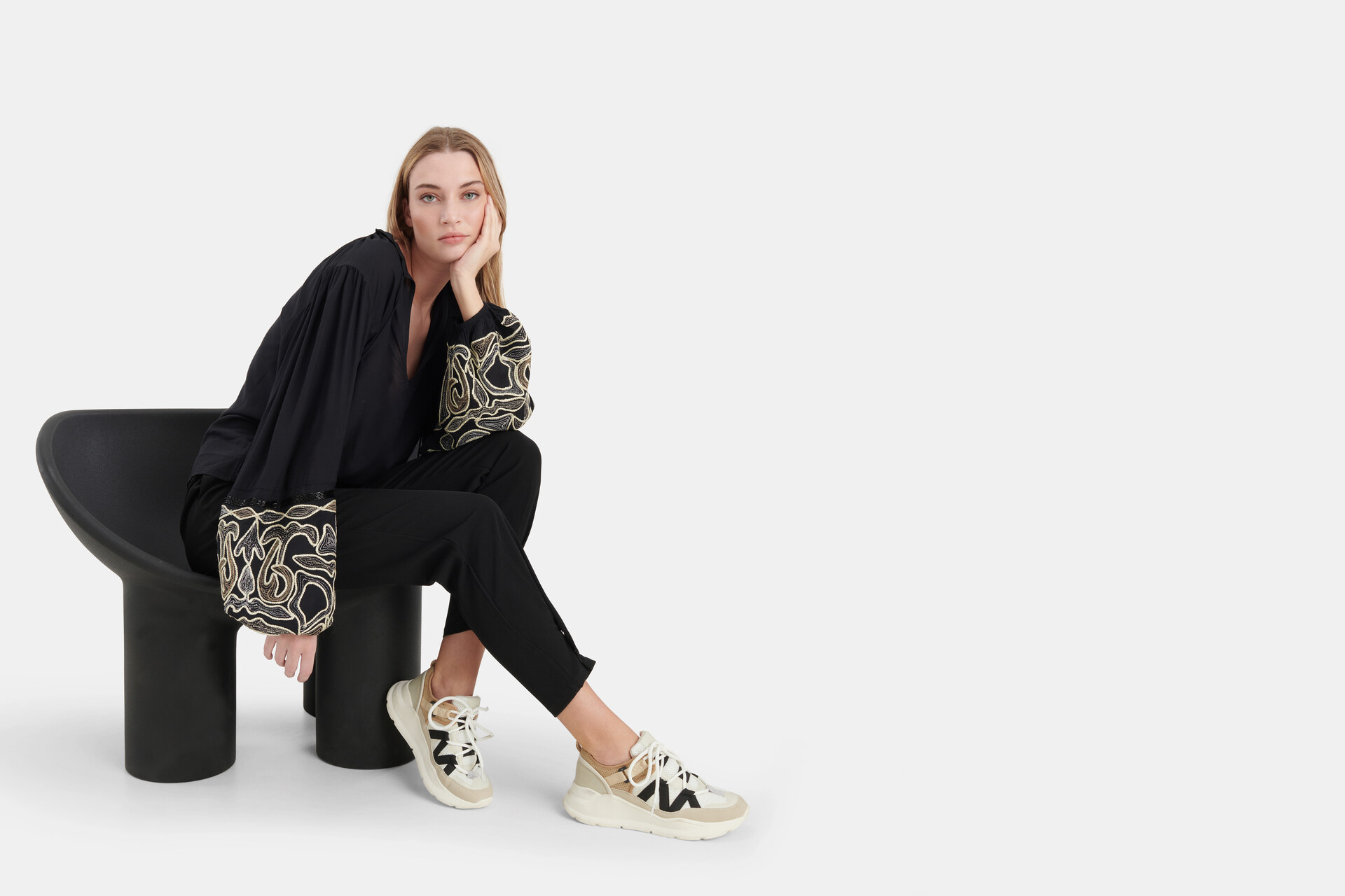 Sleeve Blouse By Mieke EKSEPT