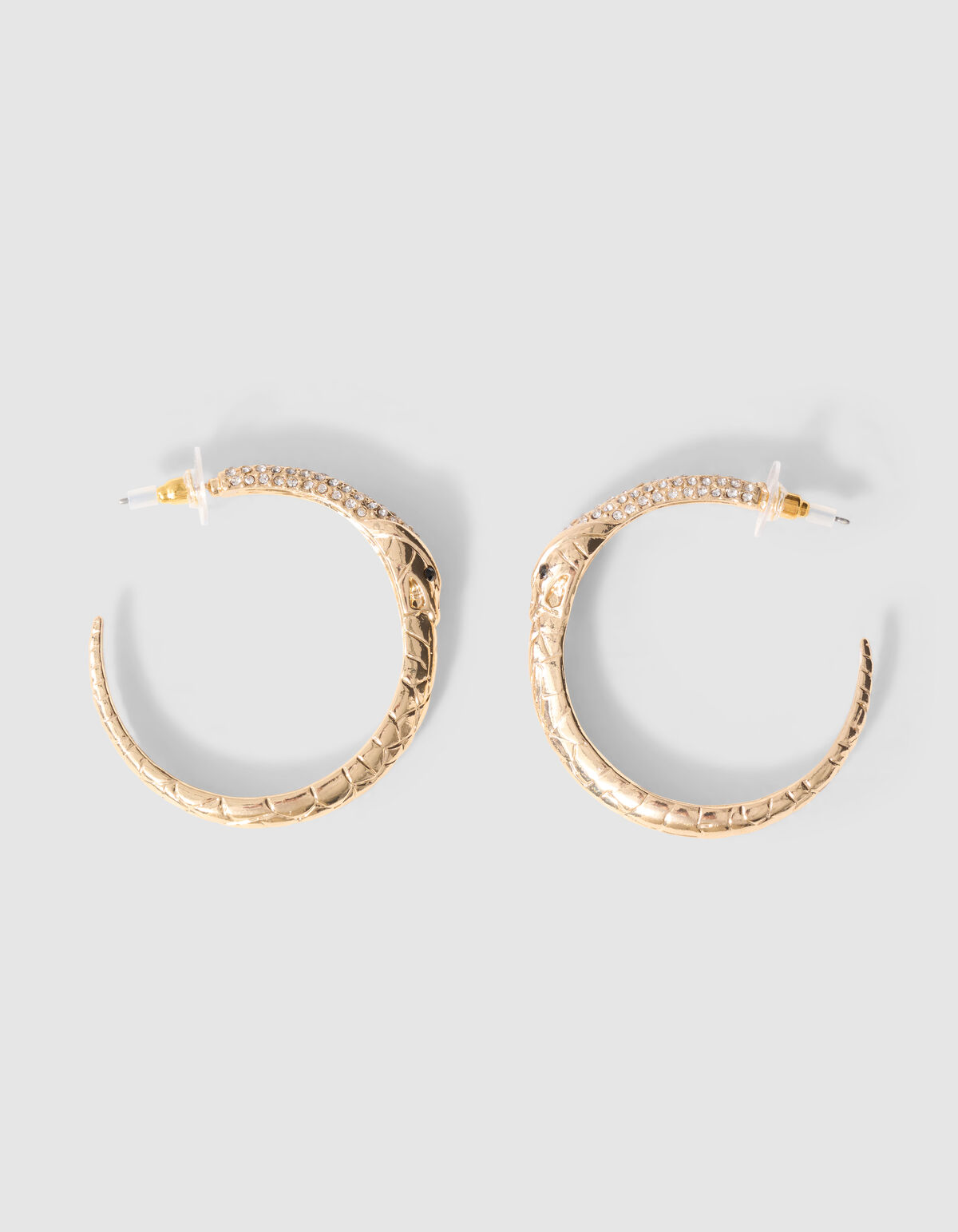 Snake Hoop Oorbellen Goud SHOEBY ACCESSOIRES