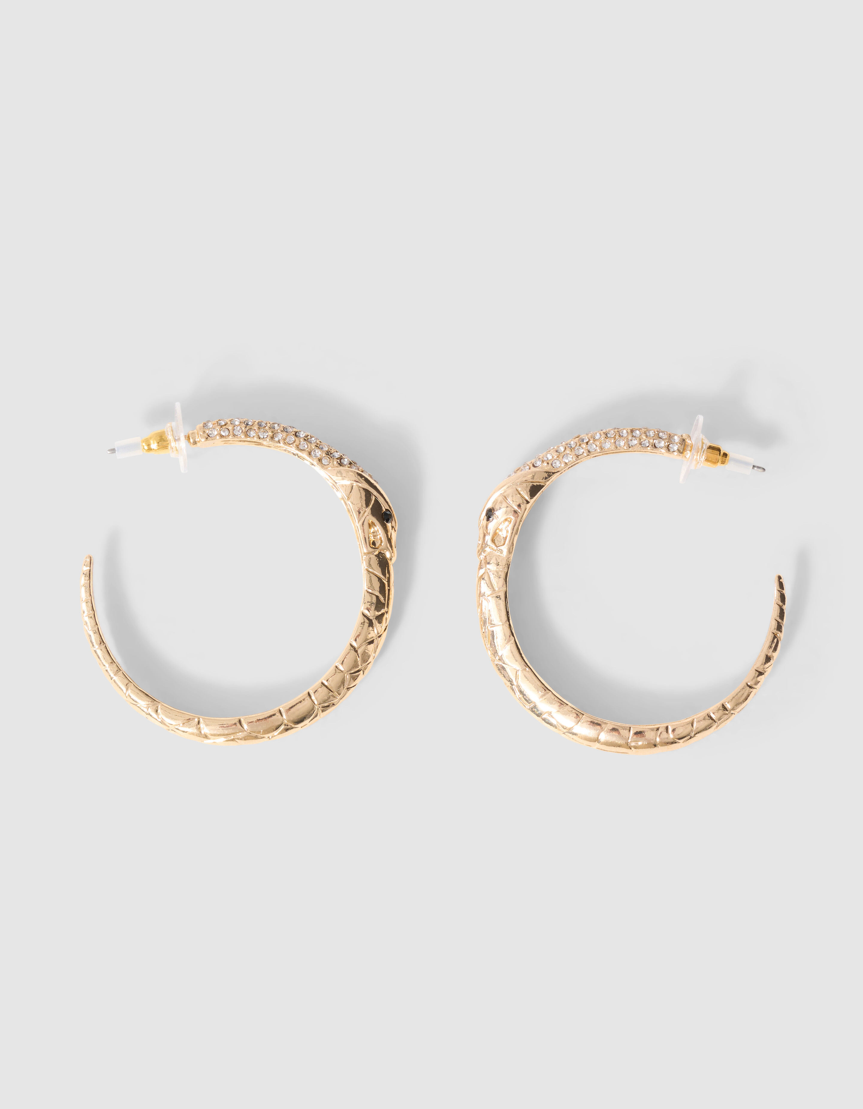 Snake Hoop Oorbellen Goud SHOEBY ACCESSOIRES