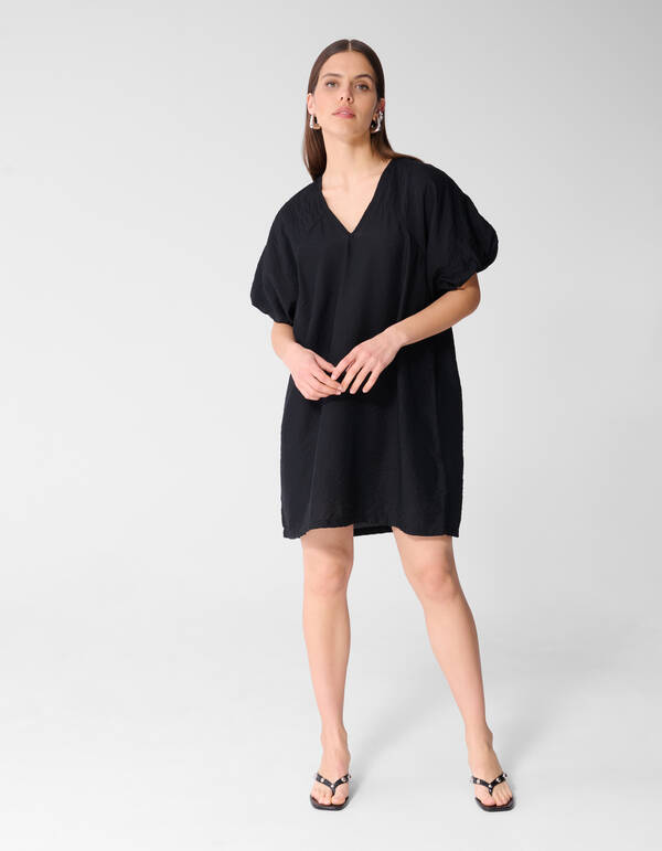 V-hals Mini Jurk Zwart SHOEBY WOMEN