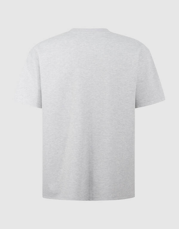 Logo Pocket T-shirt Lichtgrijs SHOEBY MEN