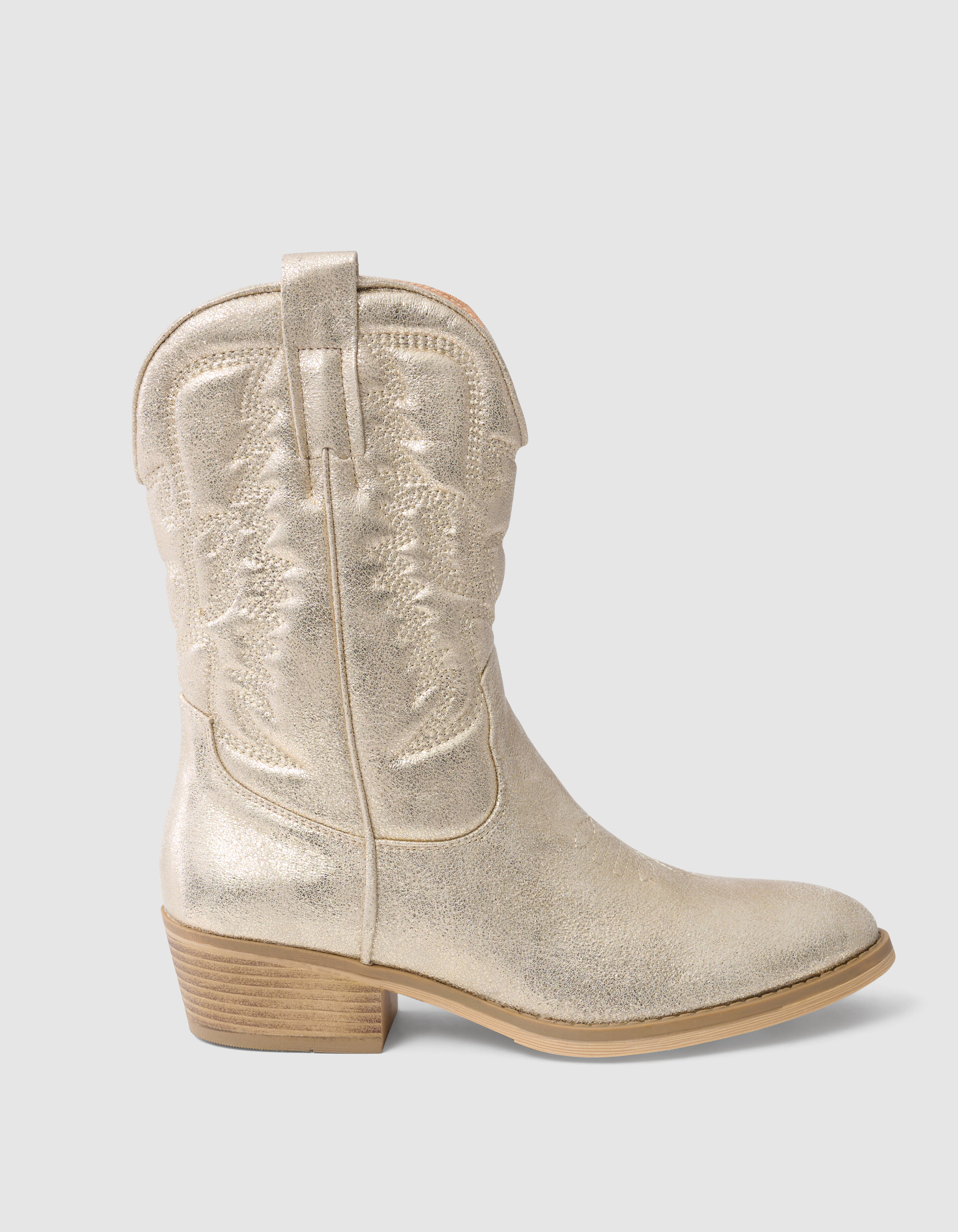 Cowboylaarzen Goud SHOEBY SHOES