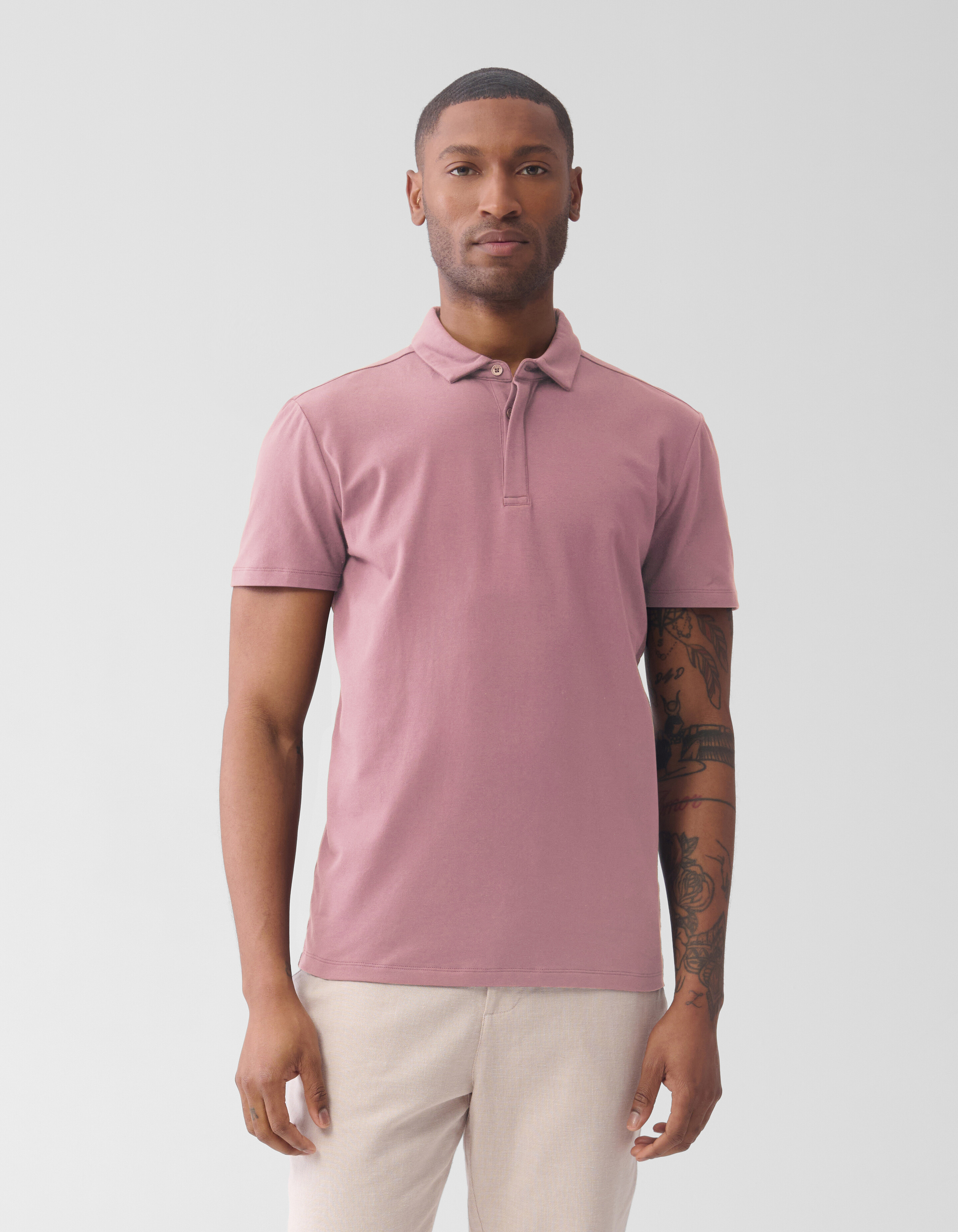 Jersey Polo Roze SHOEBY MEN