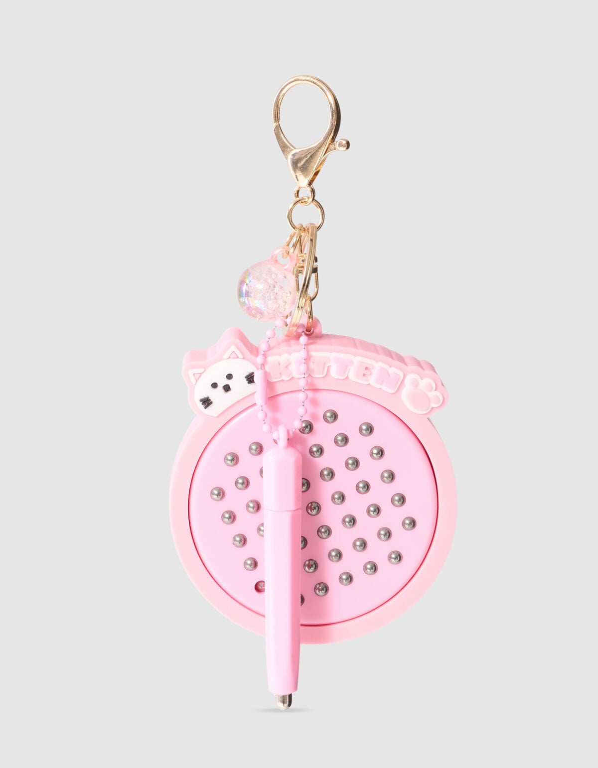 Kitten Magneet Sleutelhanger Roze SHOEBY ACCESSOIRES