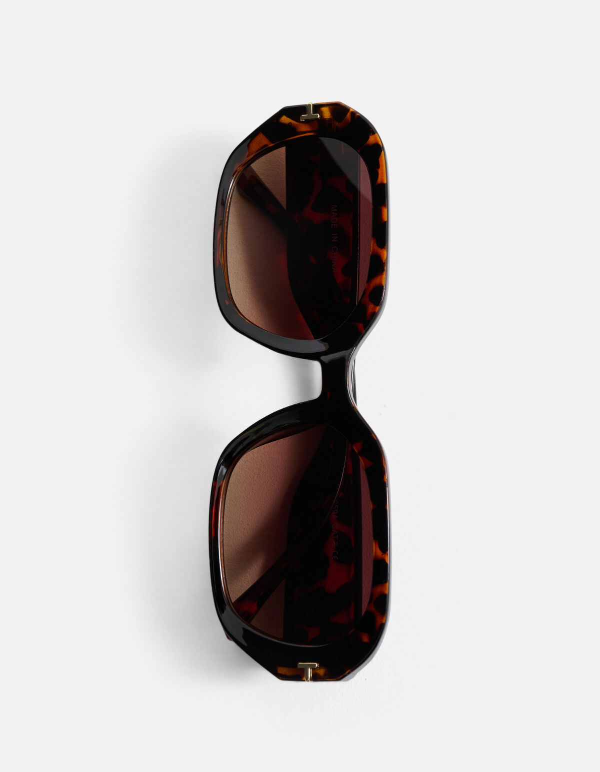 Tortoise Zonnebril Bruin SHOEBY ACCESSOIRES