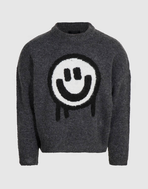 Smile Trui Donkergrijs SHOEBY BOYS