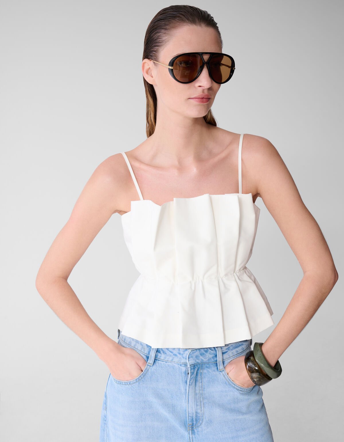 Pleated Top Wit By Lonneke SHOEBY WOMEN