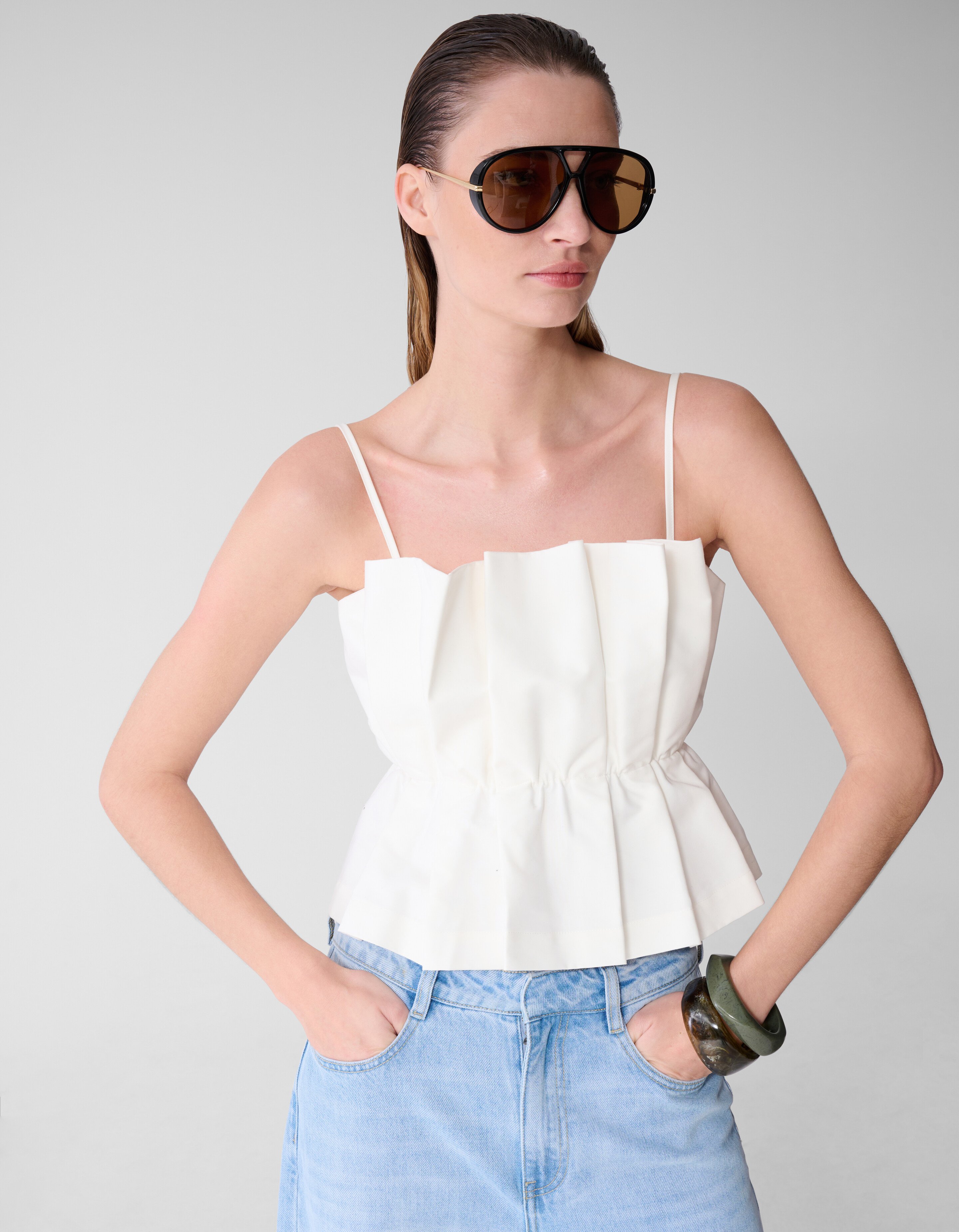 Pleated Top Wit By Lonneke SHOEBY WOMEN
