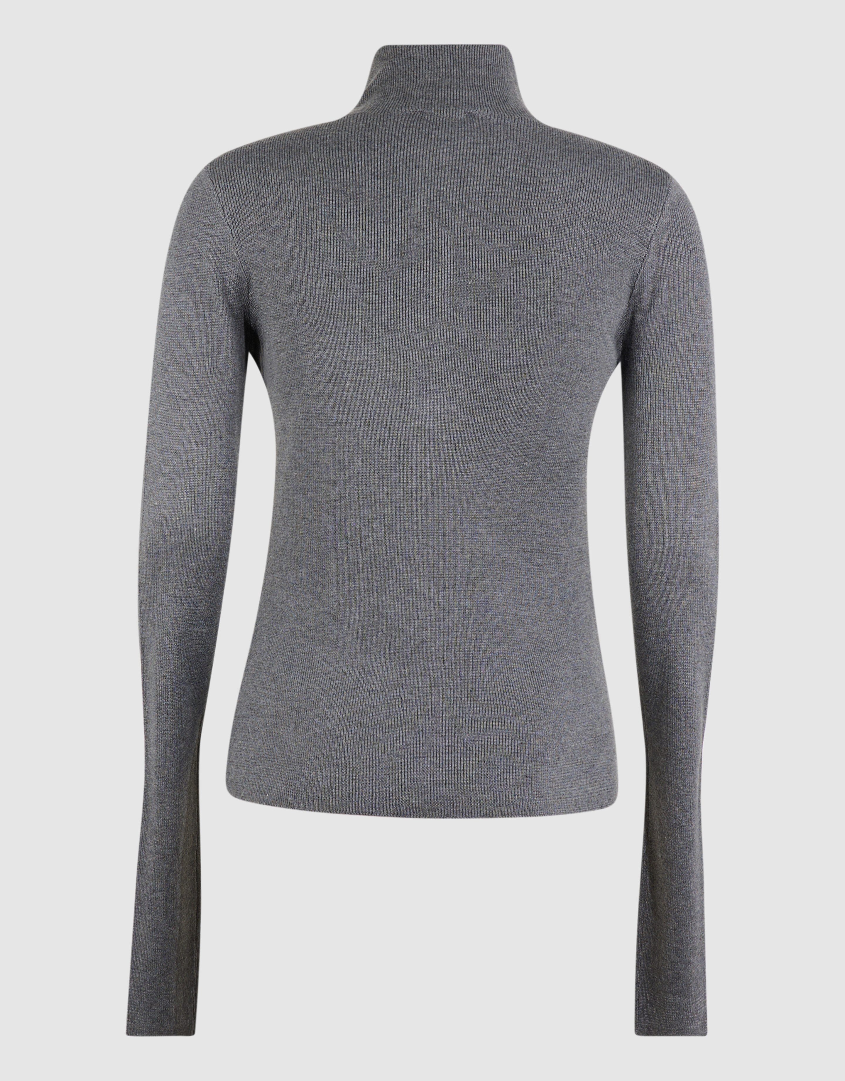 Half Zip Ski Trui Grijs SHOEBY WOMEN