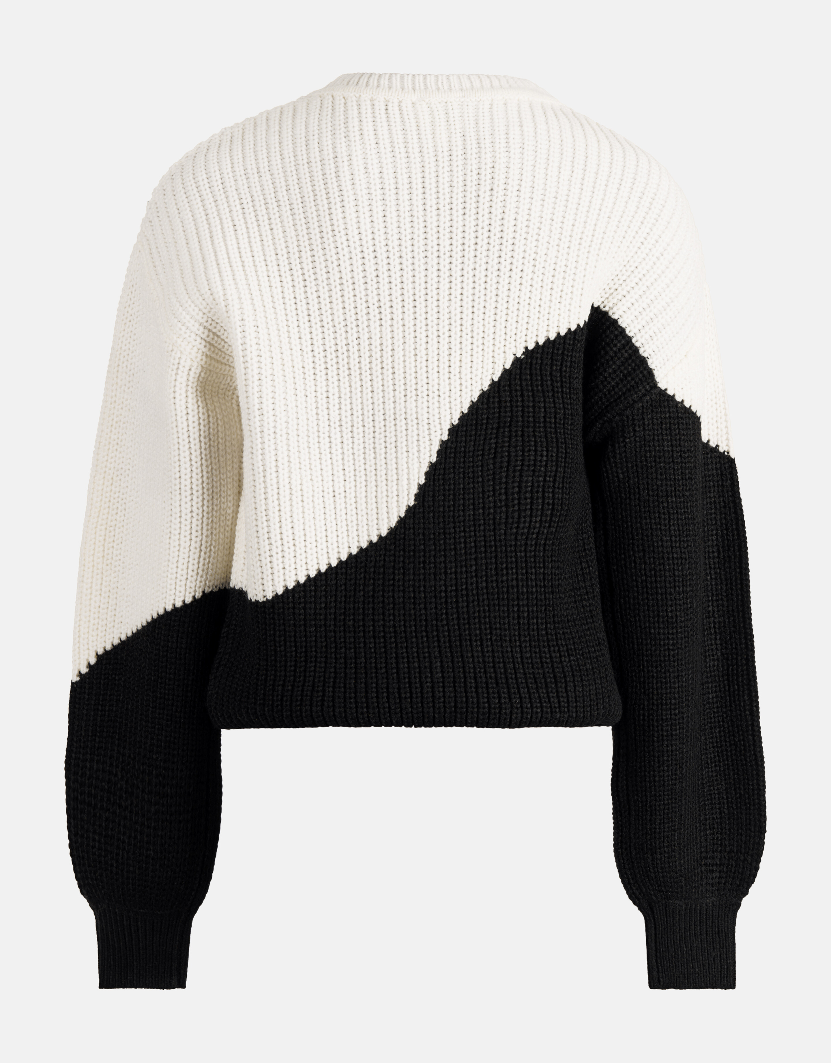 Colorblock Trui Zwart/Wit SHOEBY GIRLS