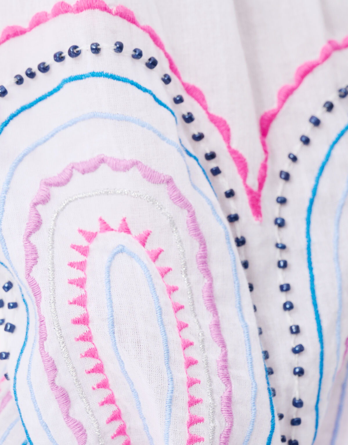 Embroidery Blouse Gebroken Wit SHOEBY WOMEN