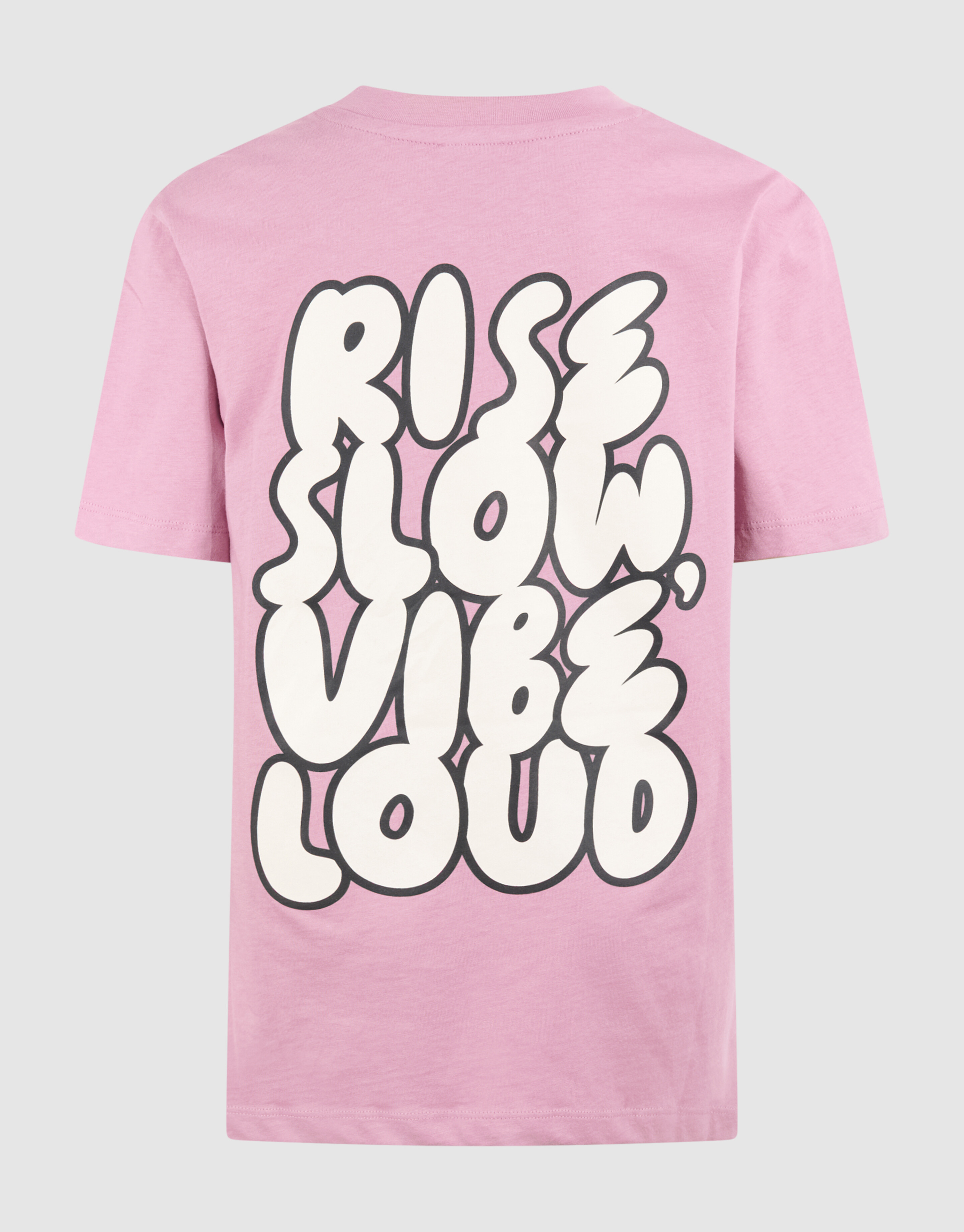 Vibe Loud Artwork T-shirt Roze SHOEBY BOYS