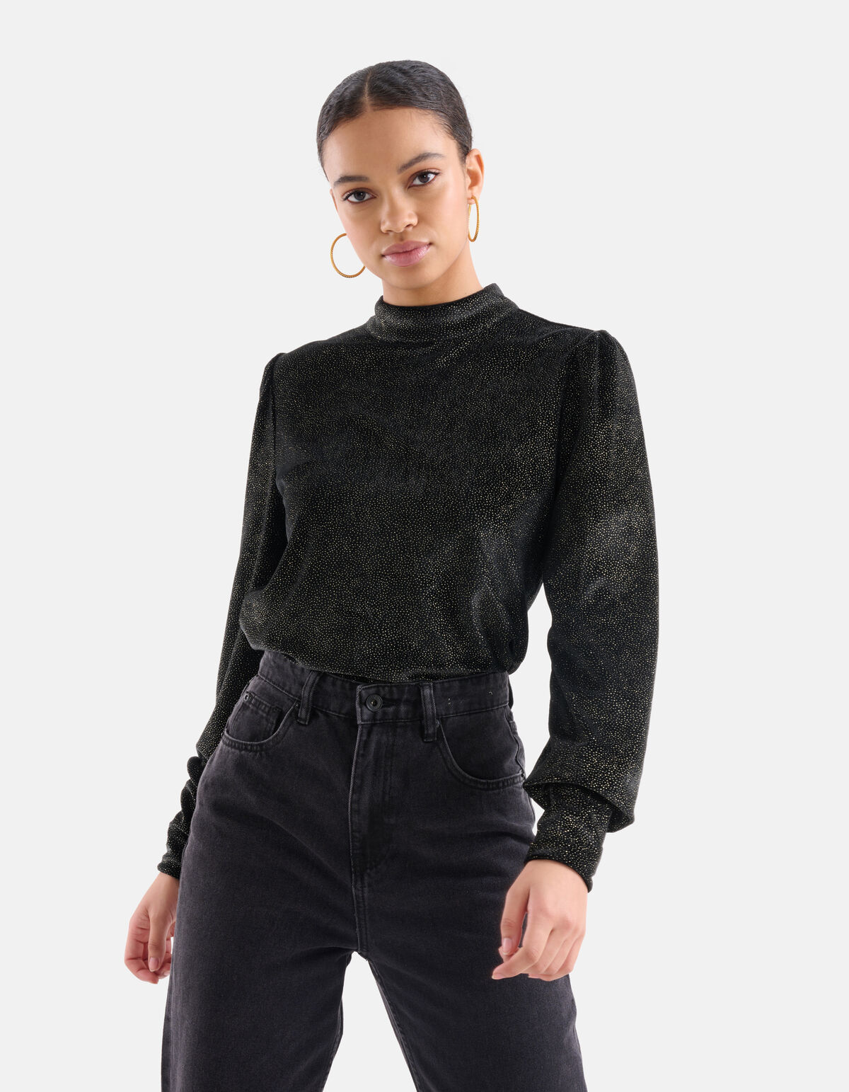 Glitter Top Goud EKSEPT
