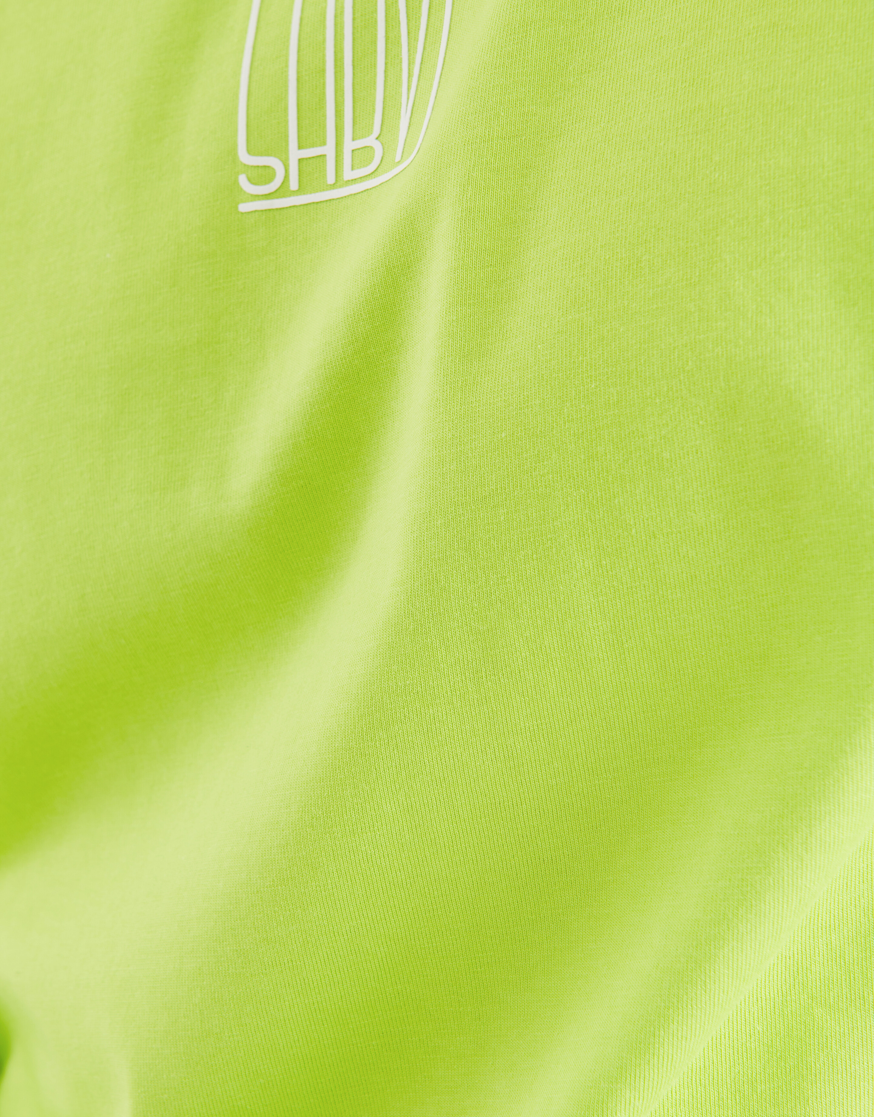 Tekst T-shirt Groen SHOEBY MEN