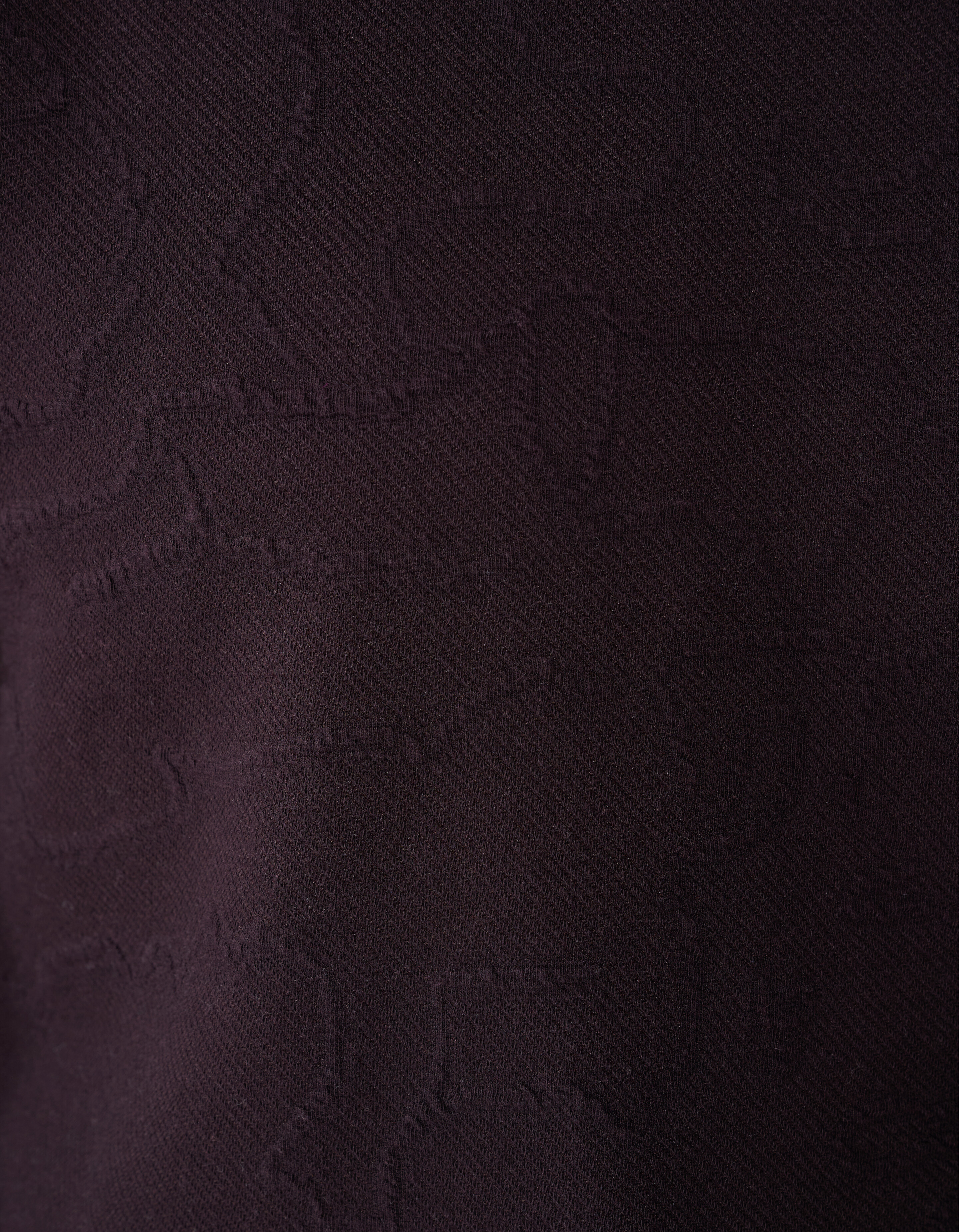 Structuur Sweater Donkerbruin SHOEBY MEN