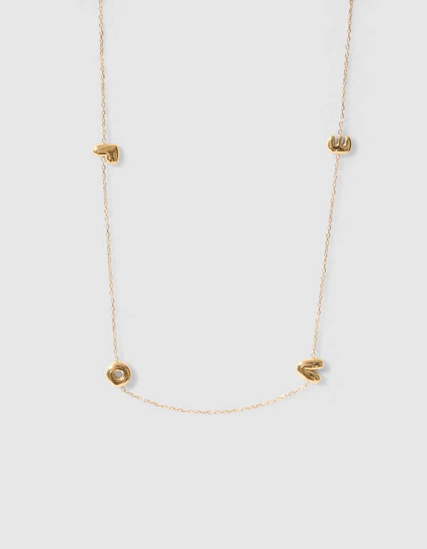 Love Ketting Goud SHOEBY ACCESSOIRES