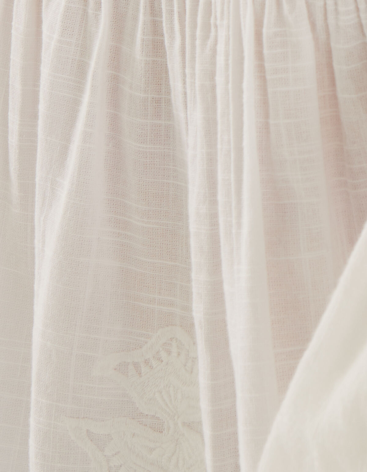 Embroidery Blouse Gebroken Wit SHOEBY WOMEN