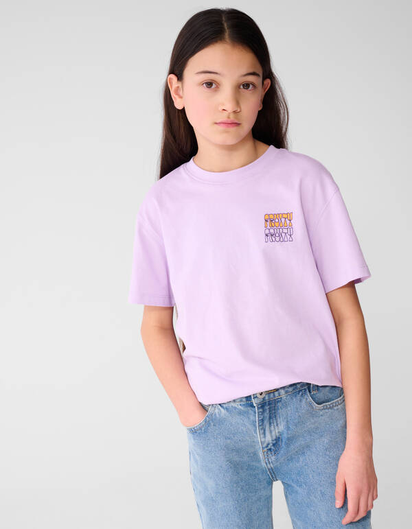 Fruity Artwork T-shirt Lichtpaars SHOEBY GIRLS