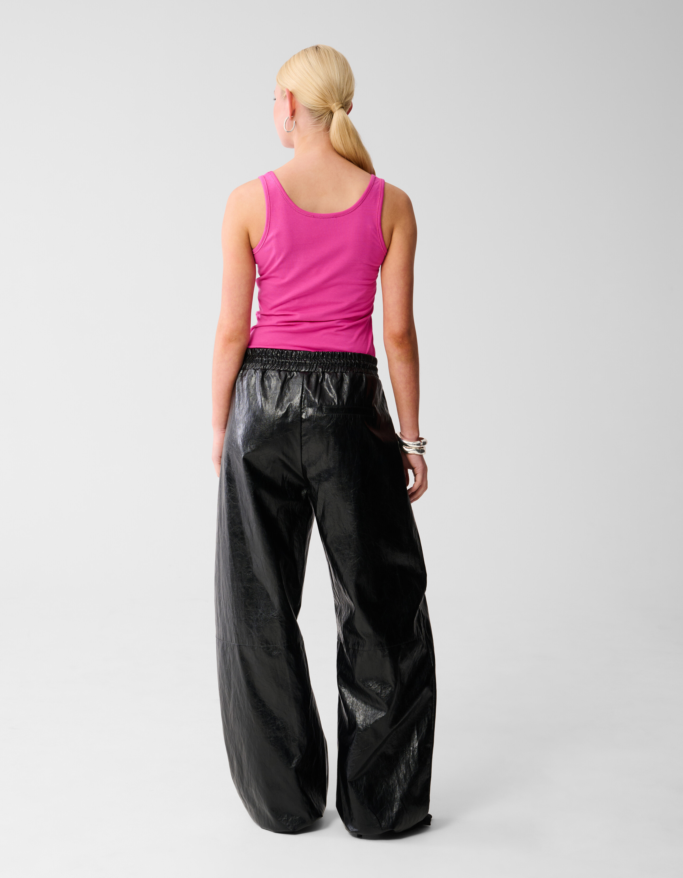 Basic Tanktop Donkerroze SHOEBY WOMEN